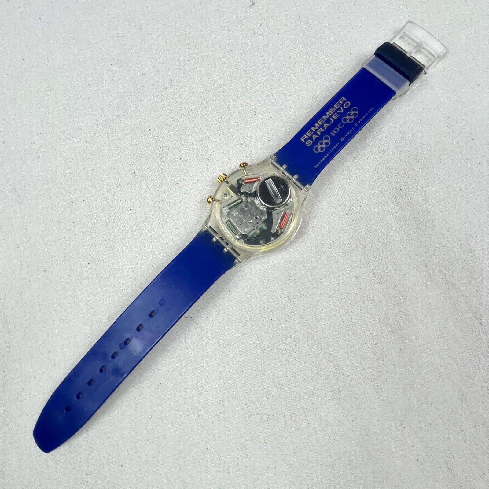 During the Winter Olympics in Lillehammer 1994, Swatch made a 