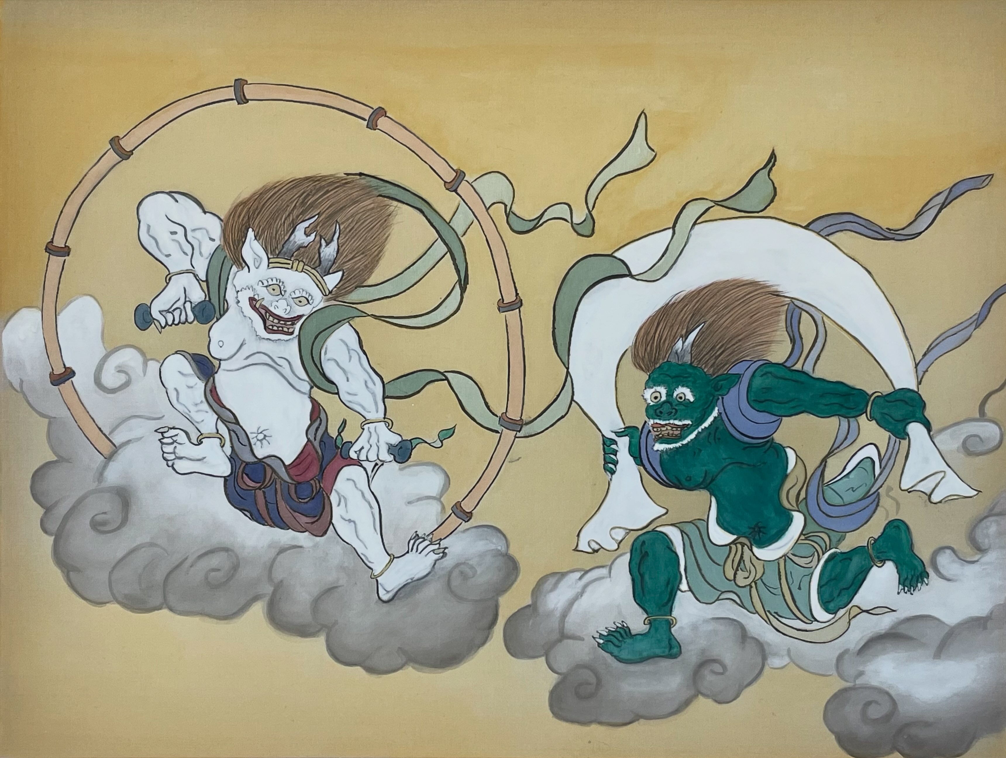 生徒さん作品】 天照大御神 (アマテラスオオミカミ) 日本神話に登場