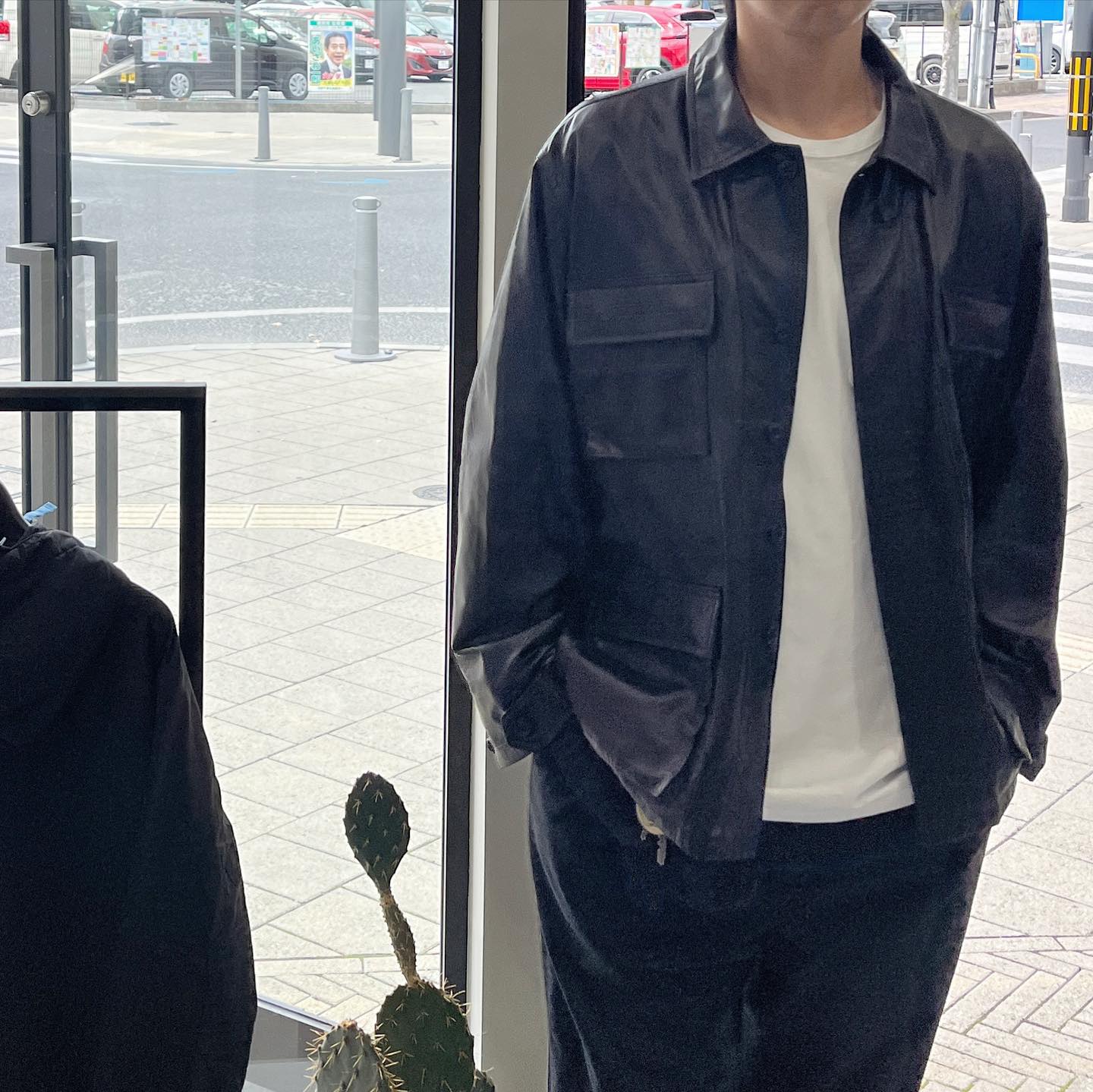 exodus_worldwide BDU LEATHER JACKET . 179cm Mサイズ着用です 