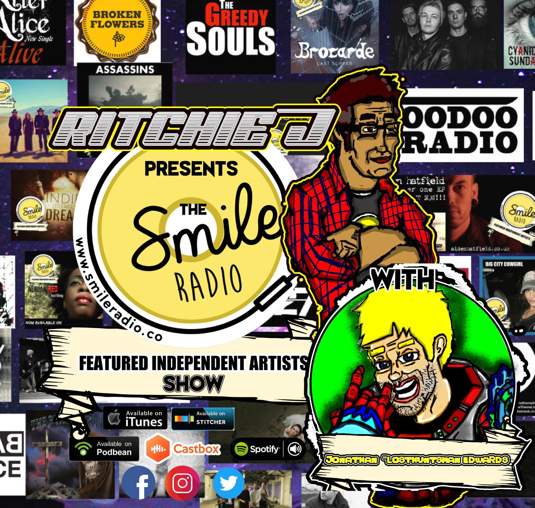Smile - Coming up at #1pm it's Ritchie J & Jon E, with the # ...