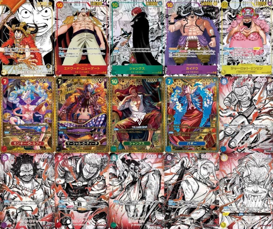 one piece booster box list Cards Collection Starter │ 6 Sealed Packs (Japanese) │ Assorted Sets – No Duplicate Packs │ 22 Releases & Growing │ 1 in 20 Boxes Contains a The cards feature breathtaking one piece tcg premium booster