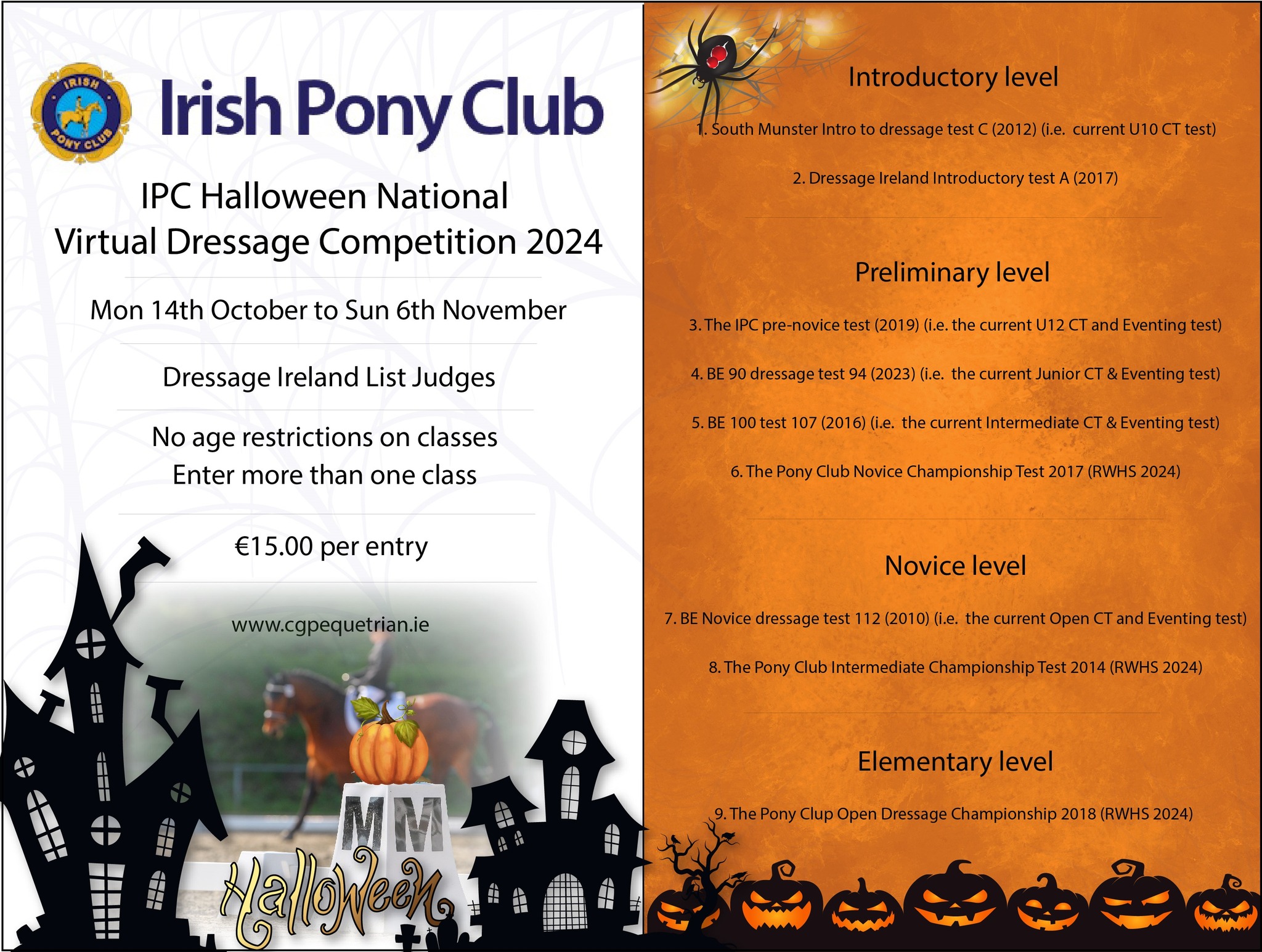CGP Equestrian Online Events