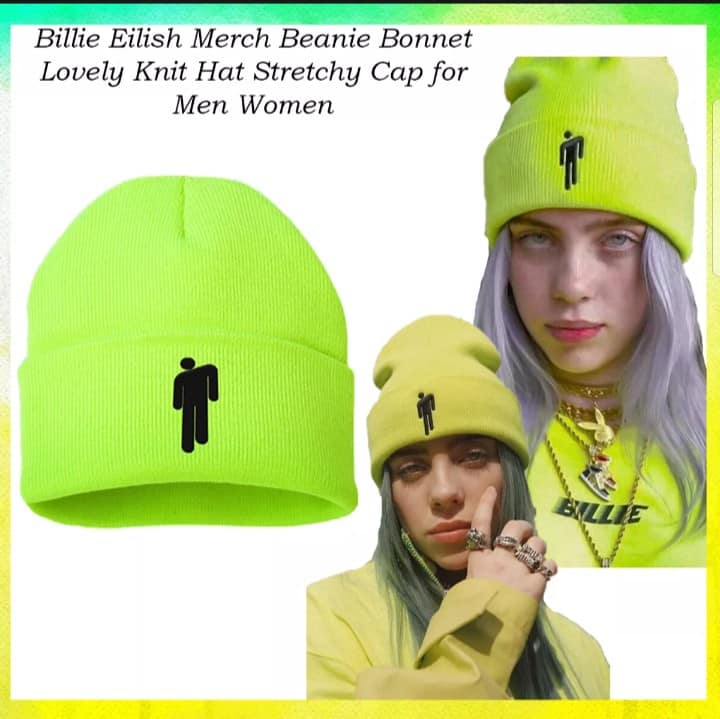 green billie eilish beanie