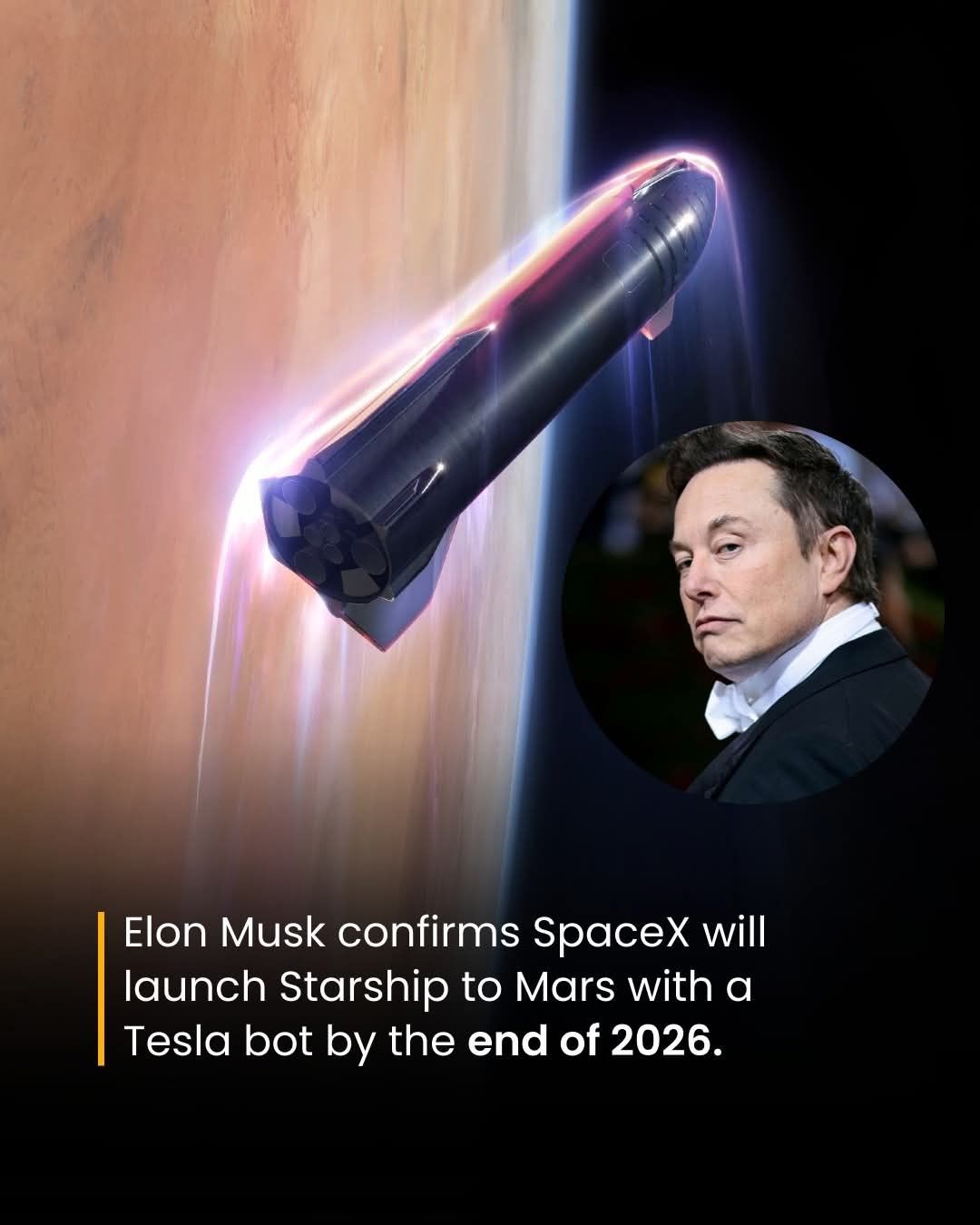 SpaceX - Elon Musk has confirmed SpaceX will launch Starship to Mars ...