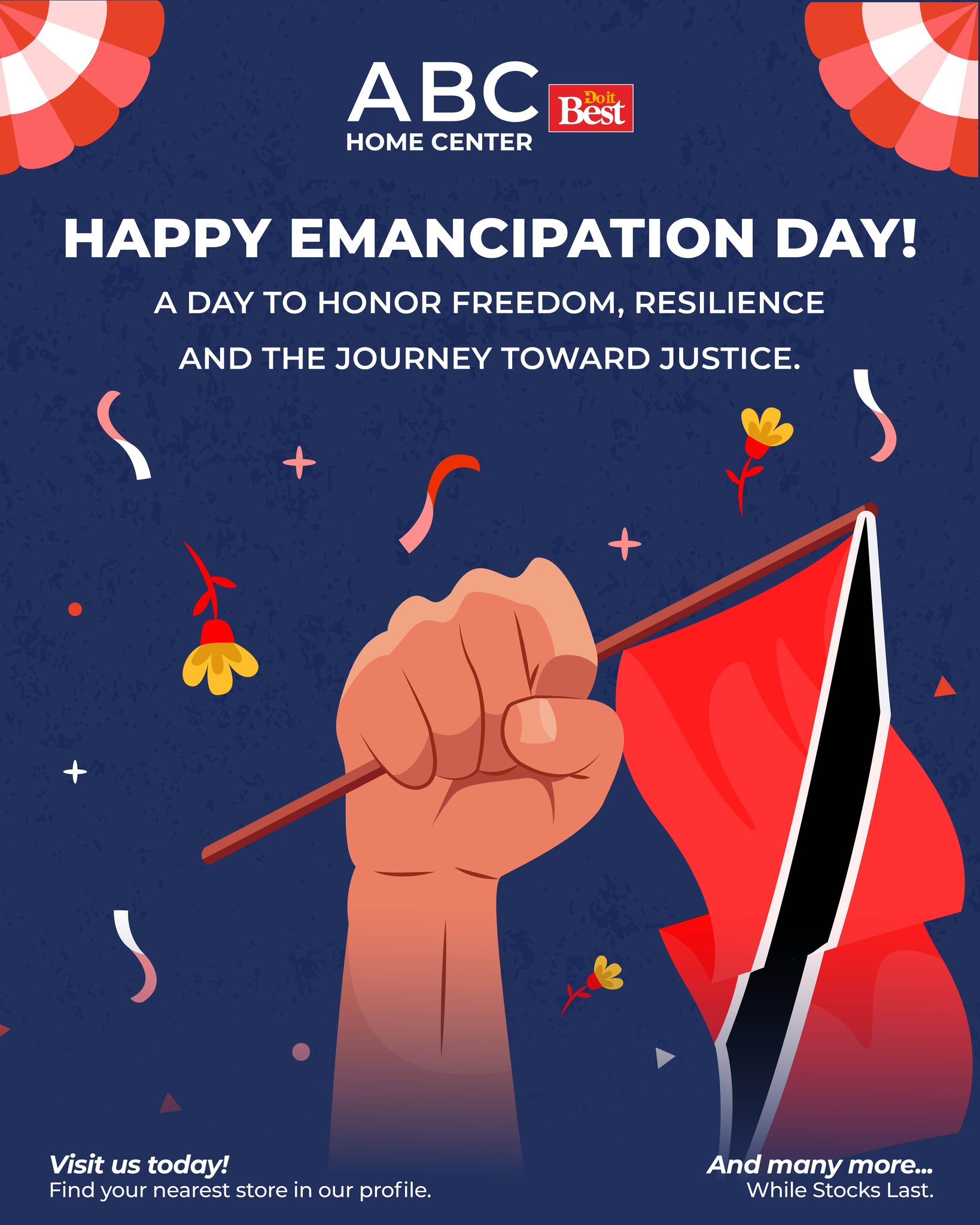 Happy Emancipation Day,... - ABC Home Center Do it Best | Facebook