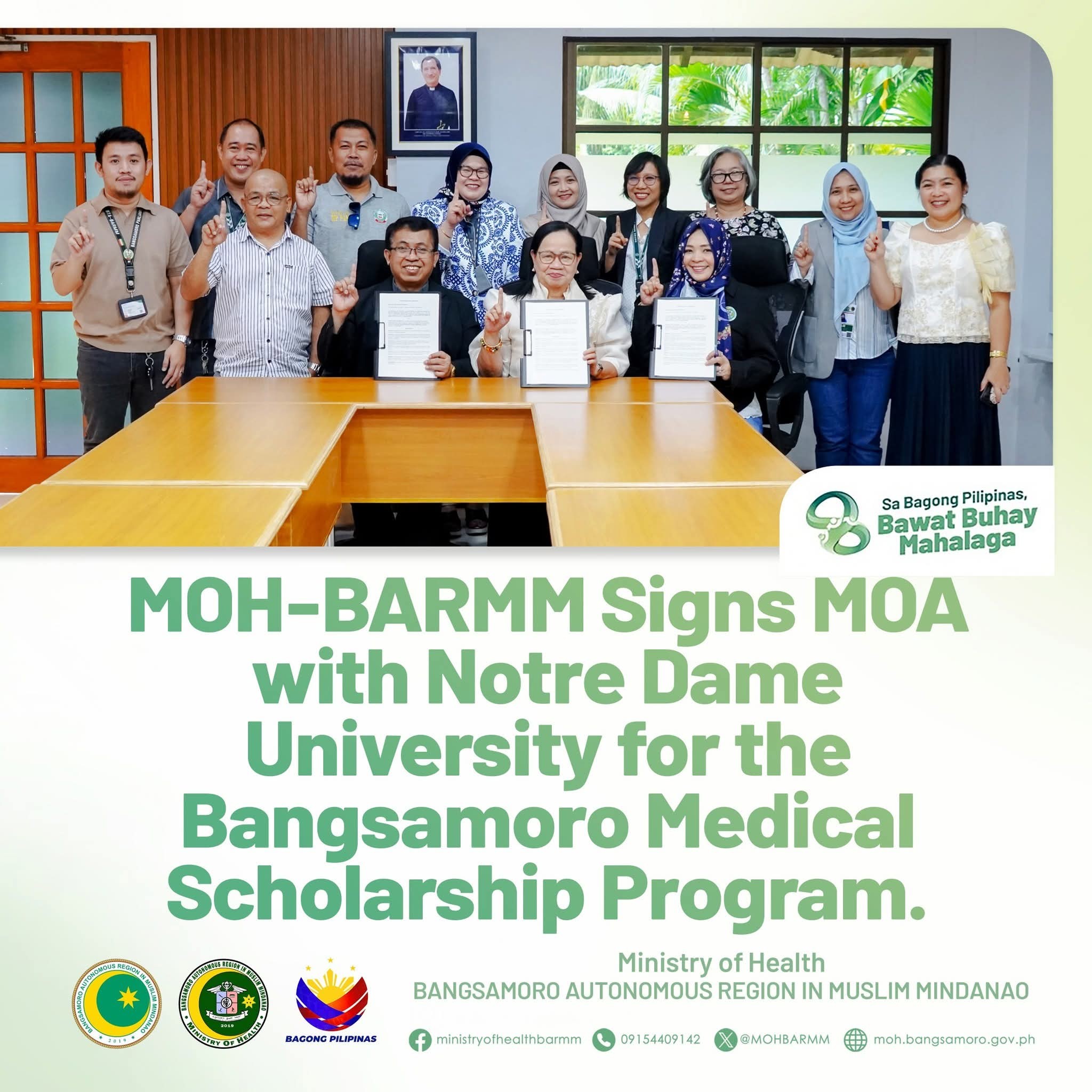 MOH-BARMM, Notre Dame University,... - DXMY 90.9 Cotabato | Facebook
