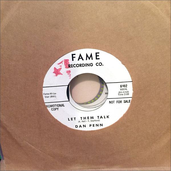 Dan Penn ‎– Nobody's Fool (1973) on Bell Records. This is mostly