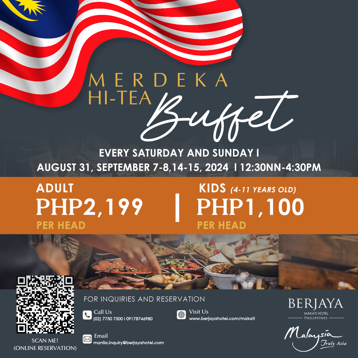 Celebrate Merdeka... - Berjaya Makati Hotel - Philippines