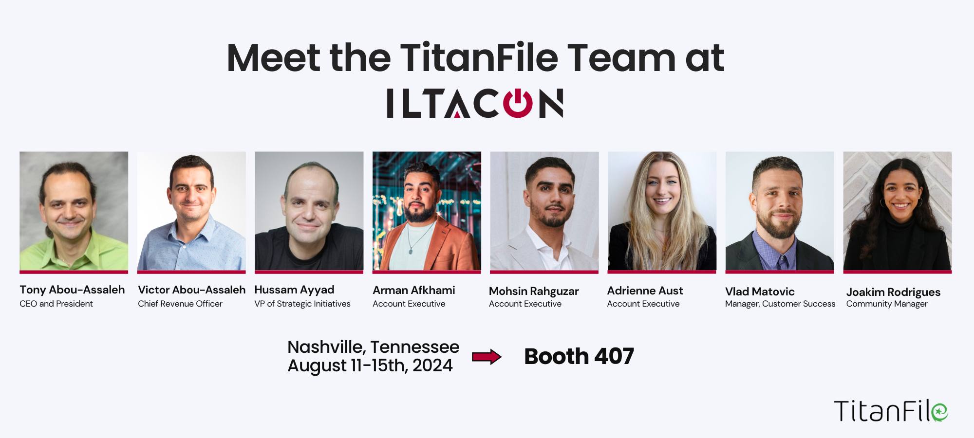 TitanFile - The TitanFile team is back at #ILTACON this...