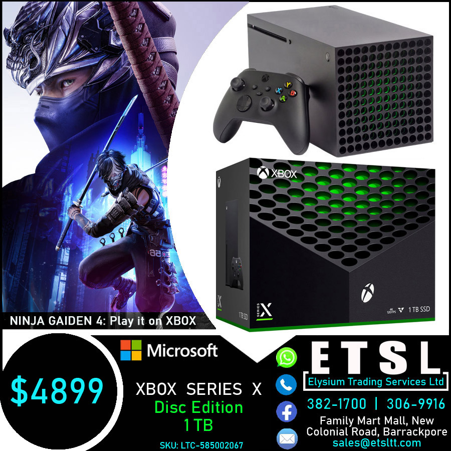 Elysium Trading Services - 🔵 Visit us in-store to pickup an XBOX SERIES ...
