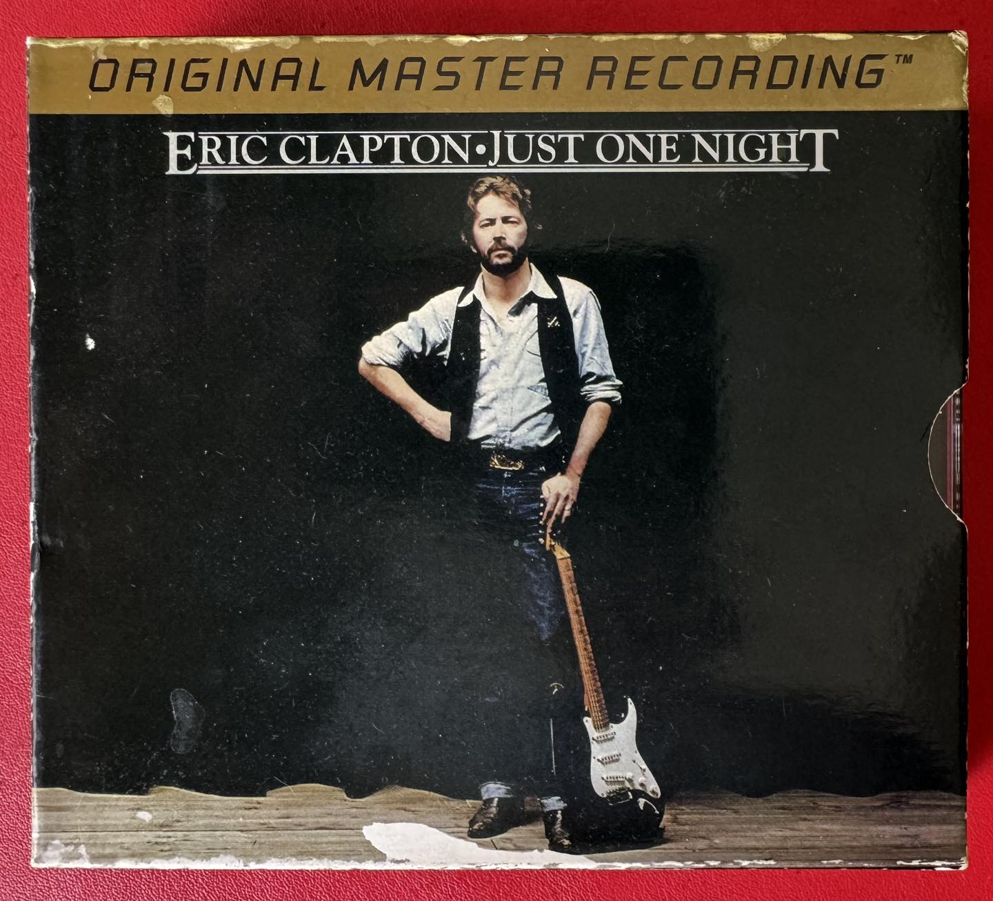 ERIC CLAPTON - JUST ONE NIGHT MFSL - 2 GOLD CD BOX SET CD + COVER 