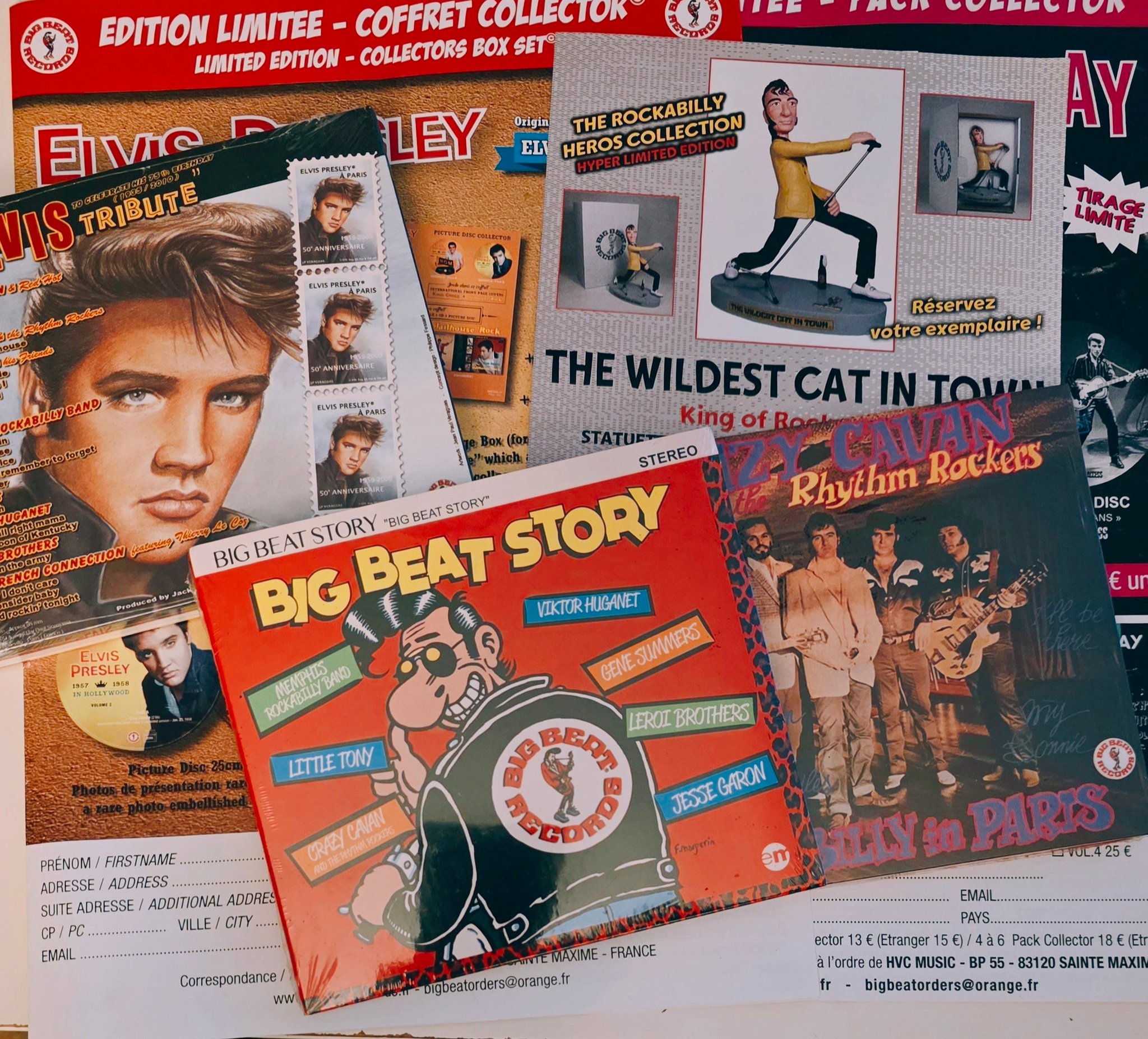 1988年 フランス サイコビリー ハッピードライバーズ レコード