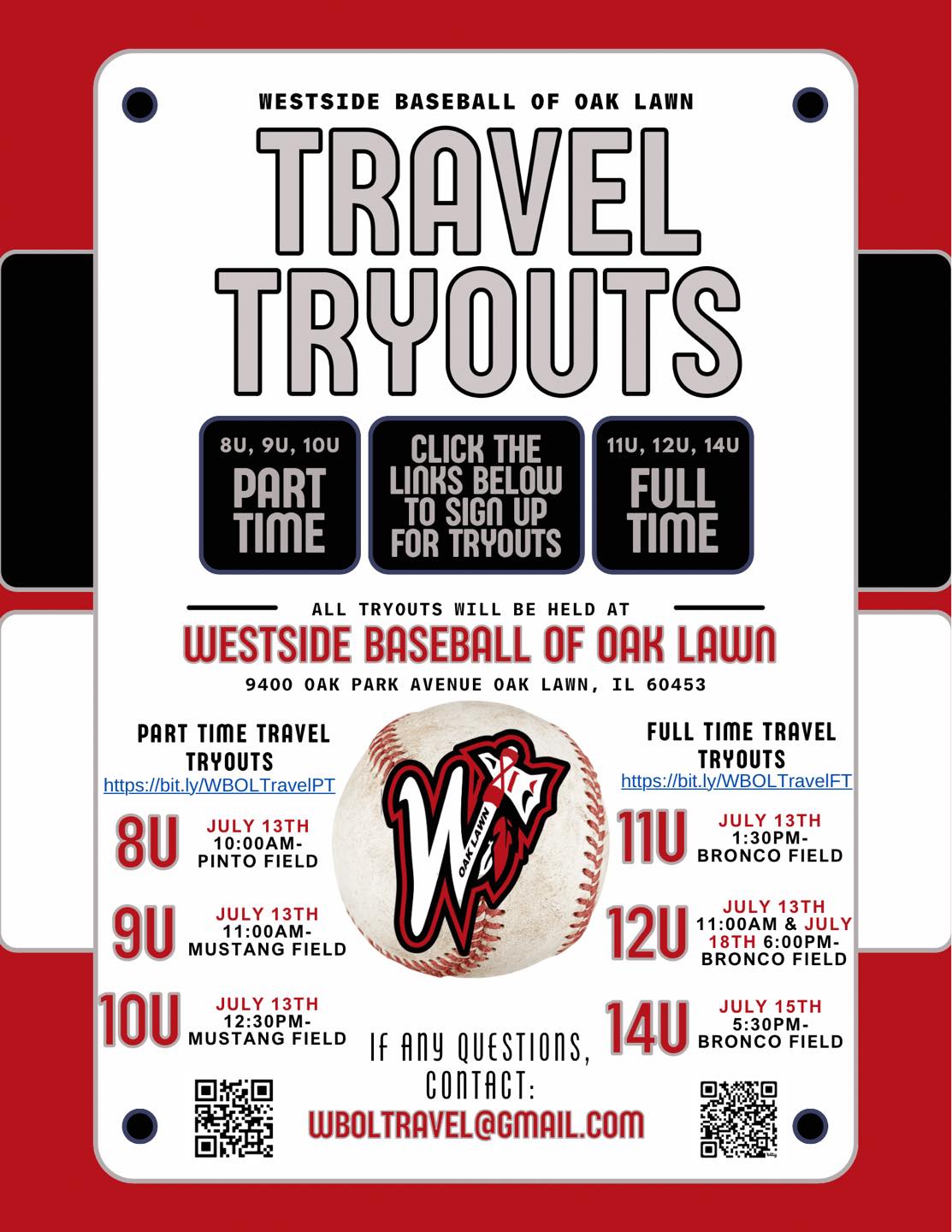 ⚾️ Looking to join a... - Westside Baseball of Oak Lawn