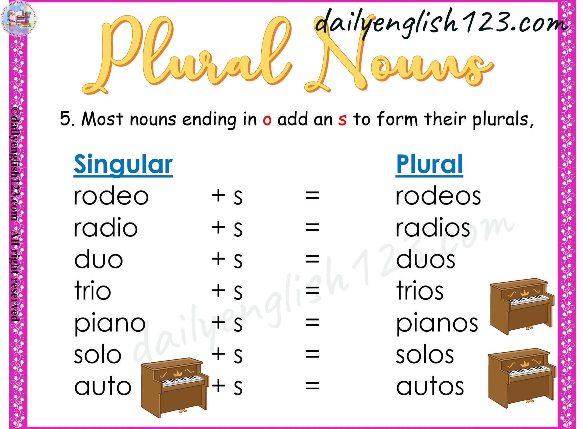 Dailyenglish123 - Colors poems for kids. Free pdf file:https ...