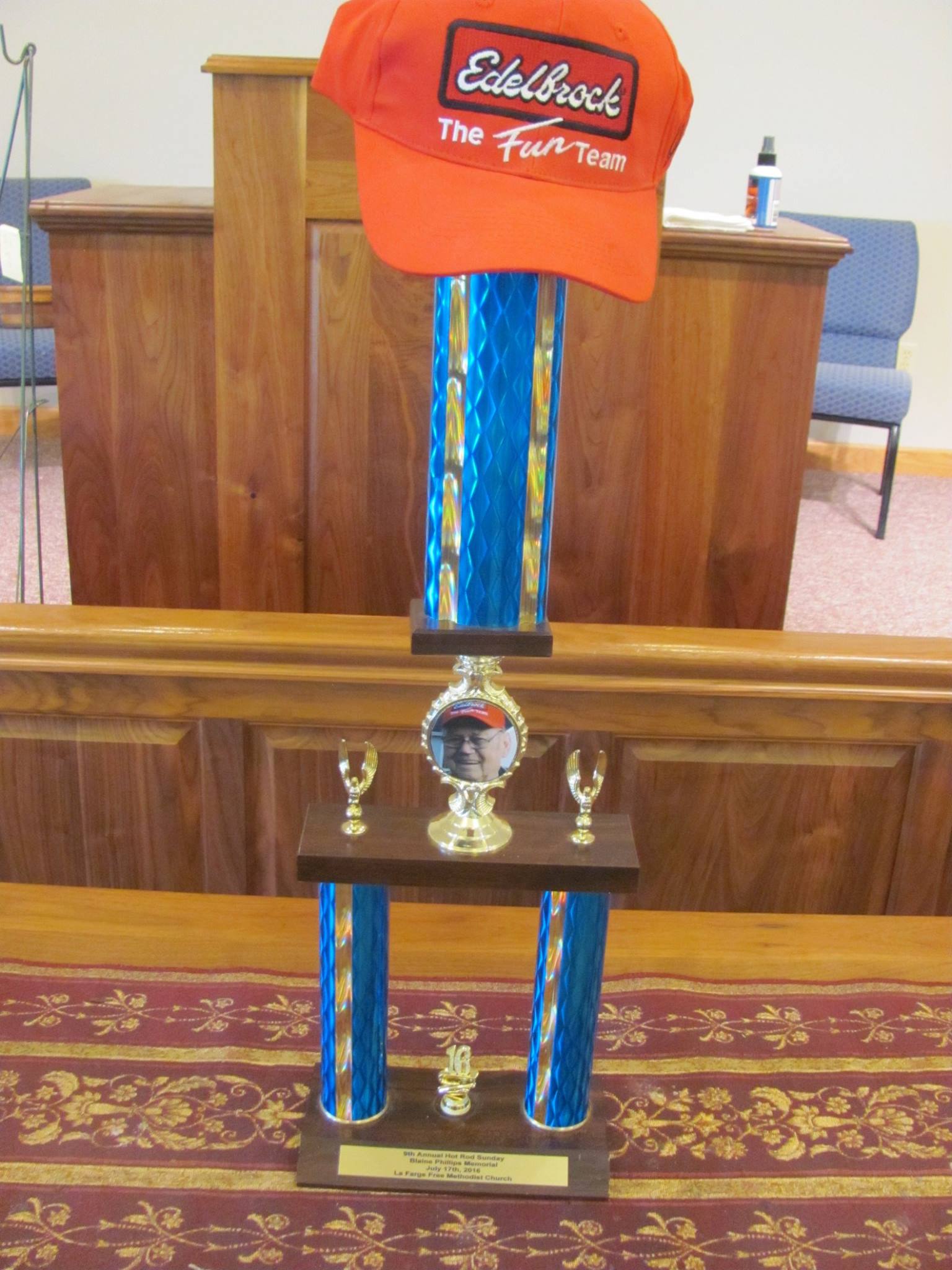 Hot Rod Sunday - The trophies are in the House for this...