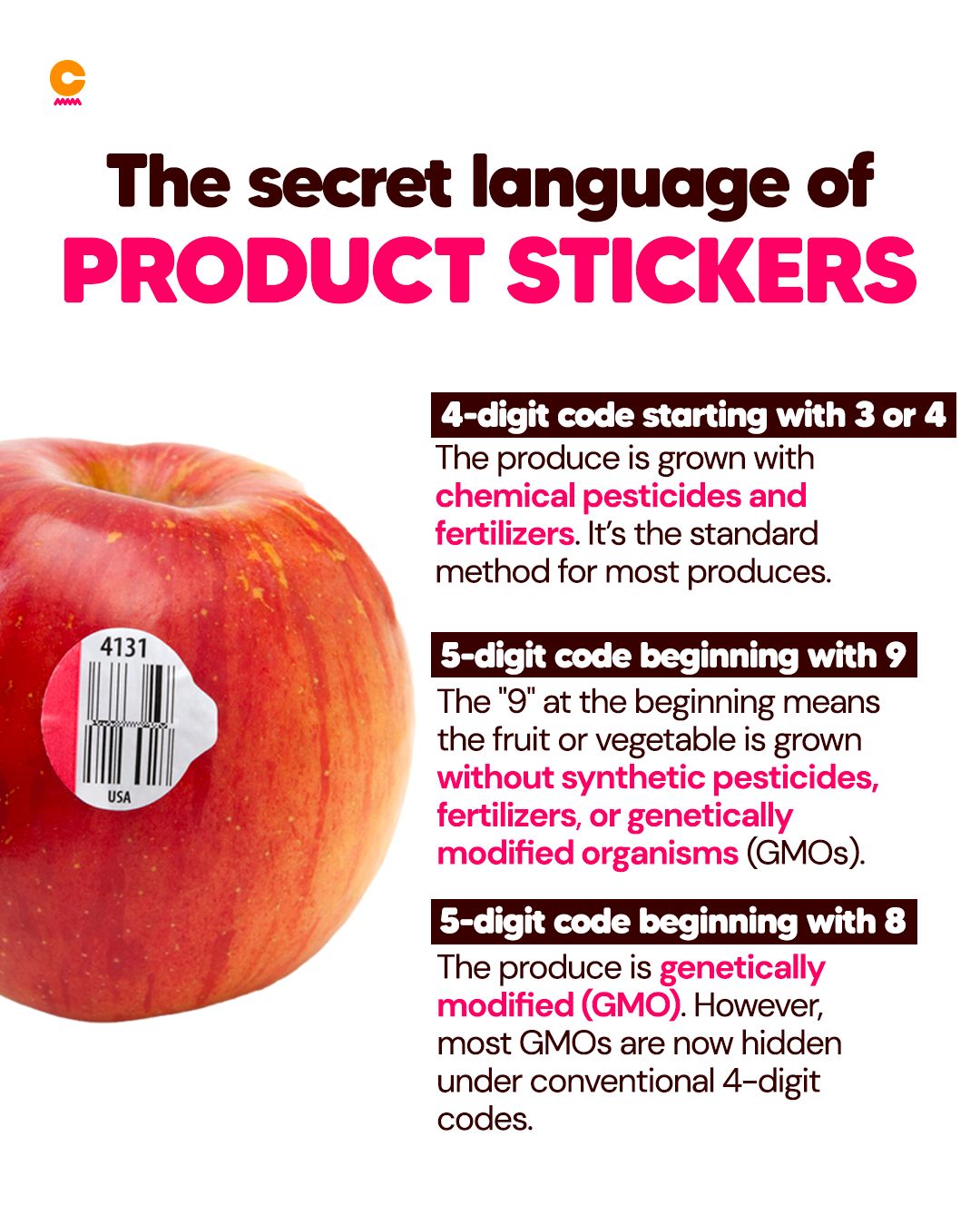 Ever noticed those little stickers on your fruits and veggies