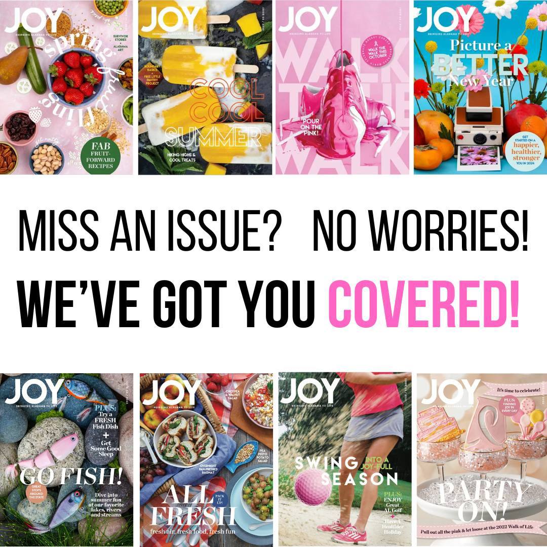 Joy - Have you discovered our JOY Magazine? If you haven't, you can ...