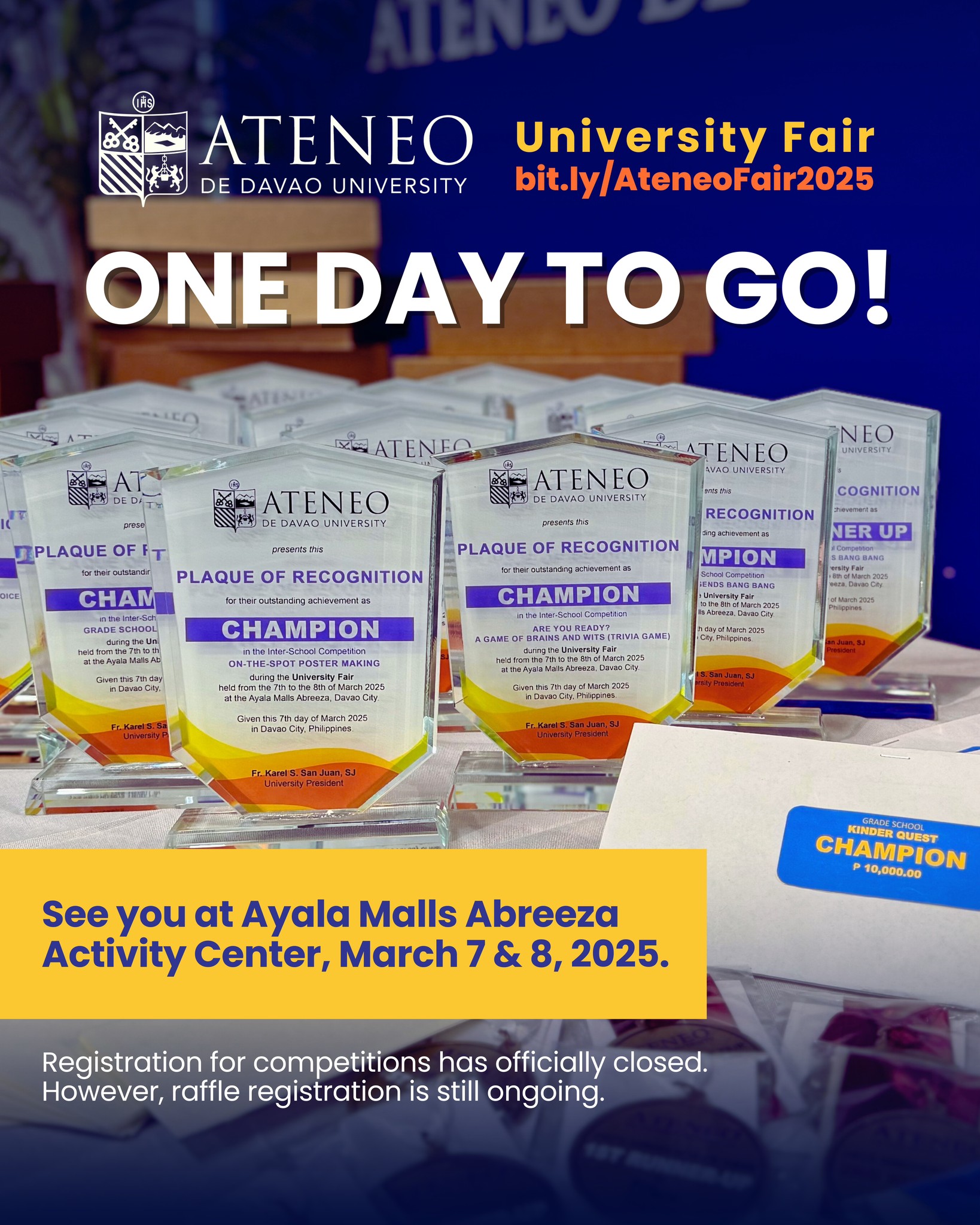 Ateneo - Get ready to dream big with Ateneo! The 2025 Ateneo University ...