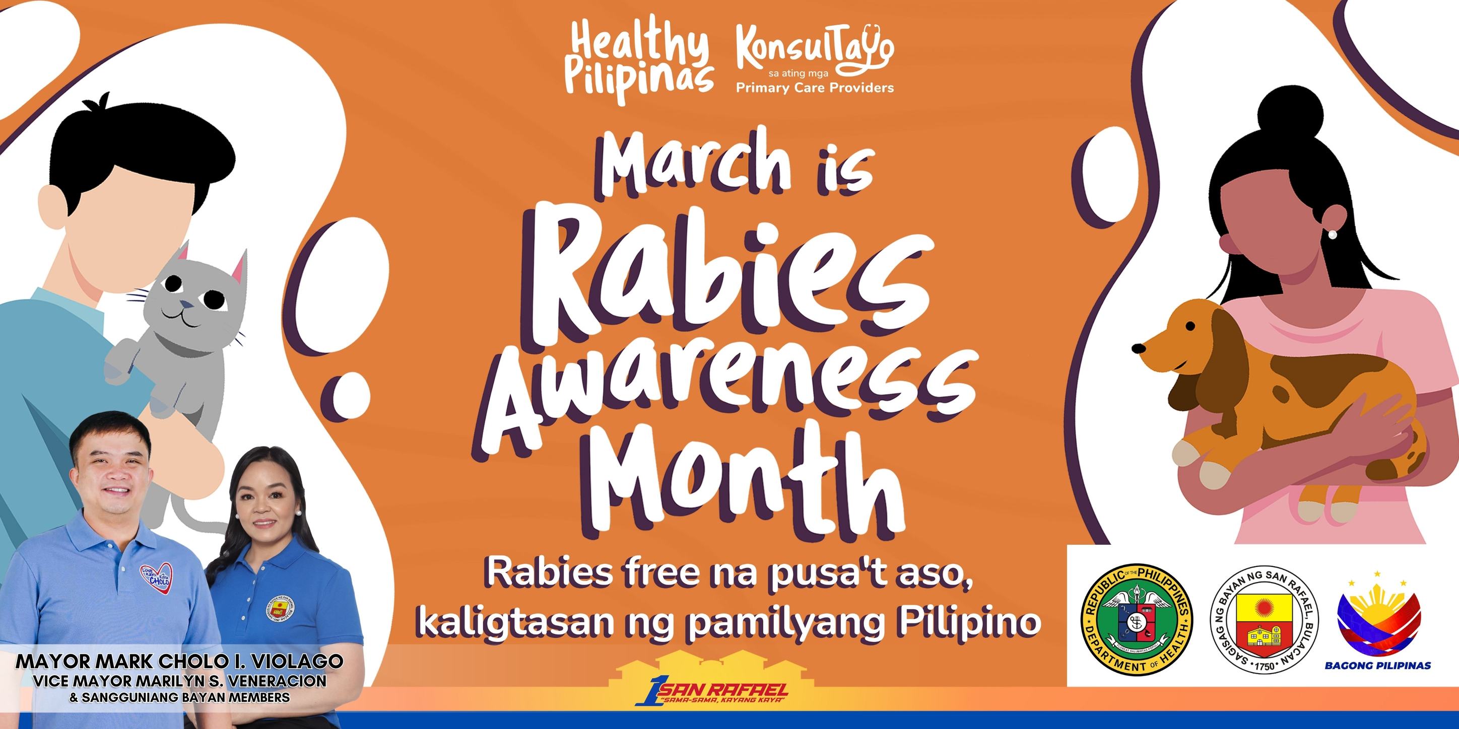 San - RABIES AWARENESS MONTH Nakikiisa ang ating Pamahalaang Bayan ng ...
