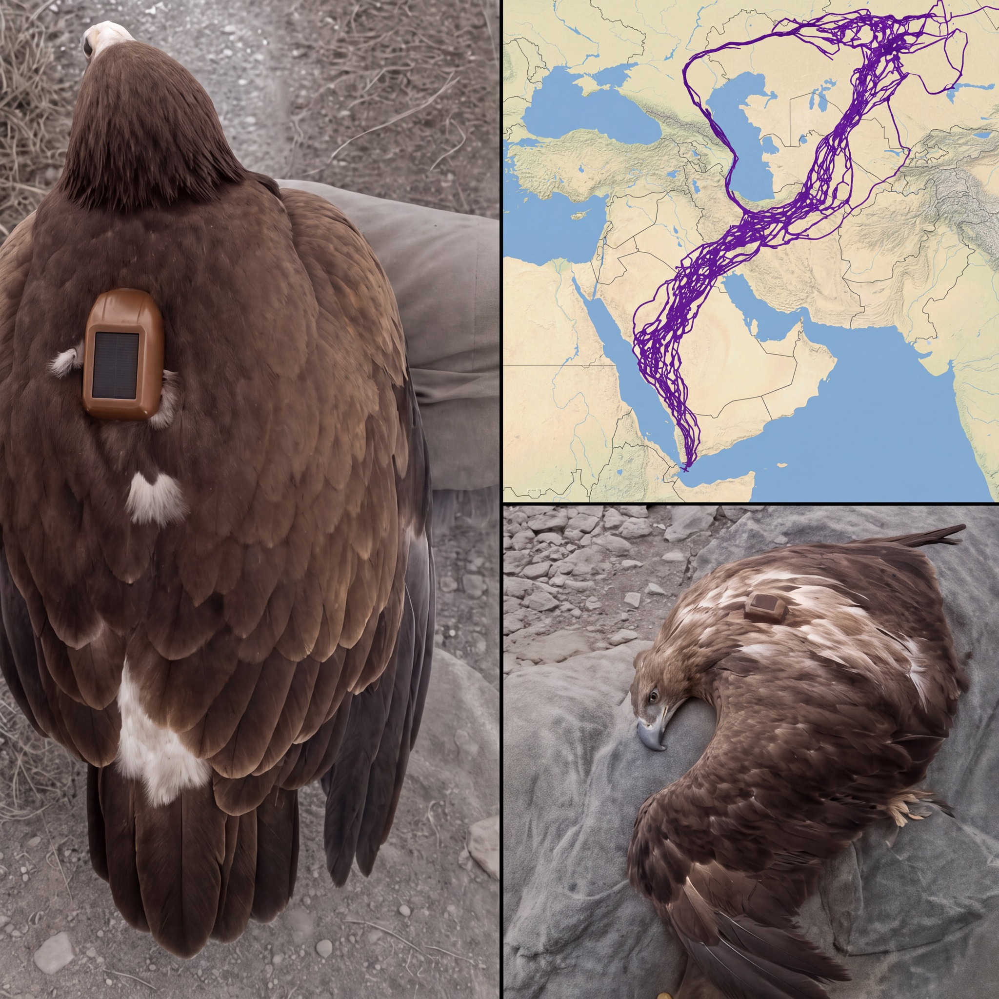 For 20 years, an eagle equipped with GPS puzzled scientists: reco