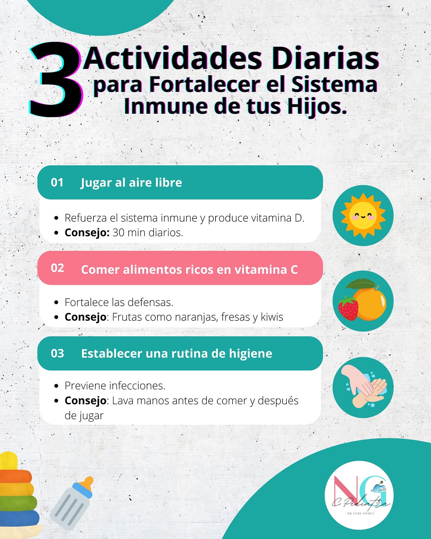 Consultorio - ¿Sabías que fortalecer el sistema inmune de tus hijos es ...