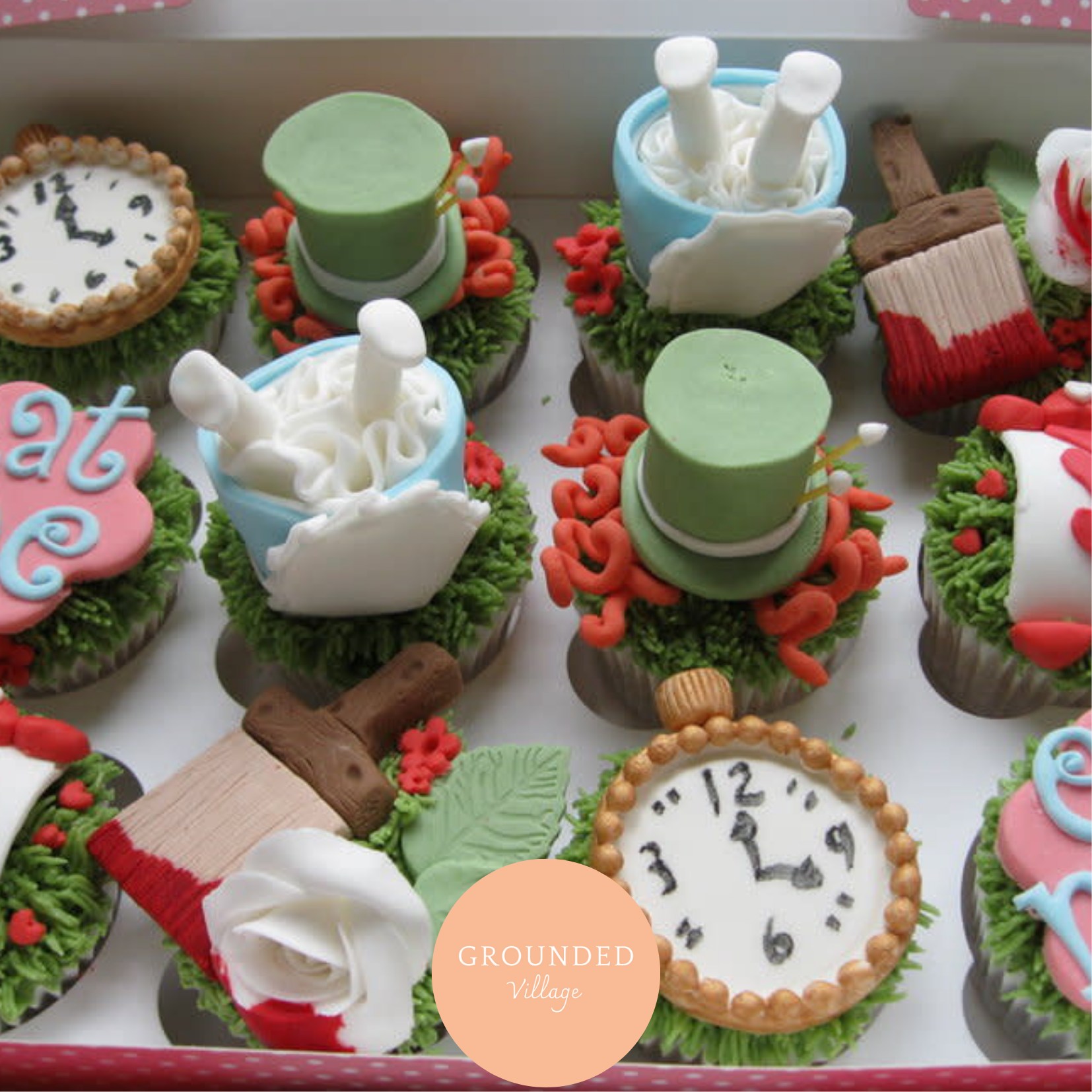 The Alice in Wonderland Cupcake making workshop
