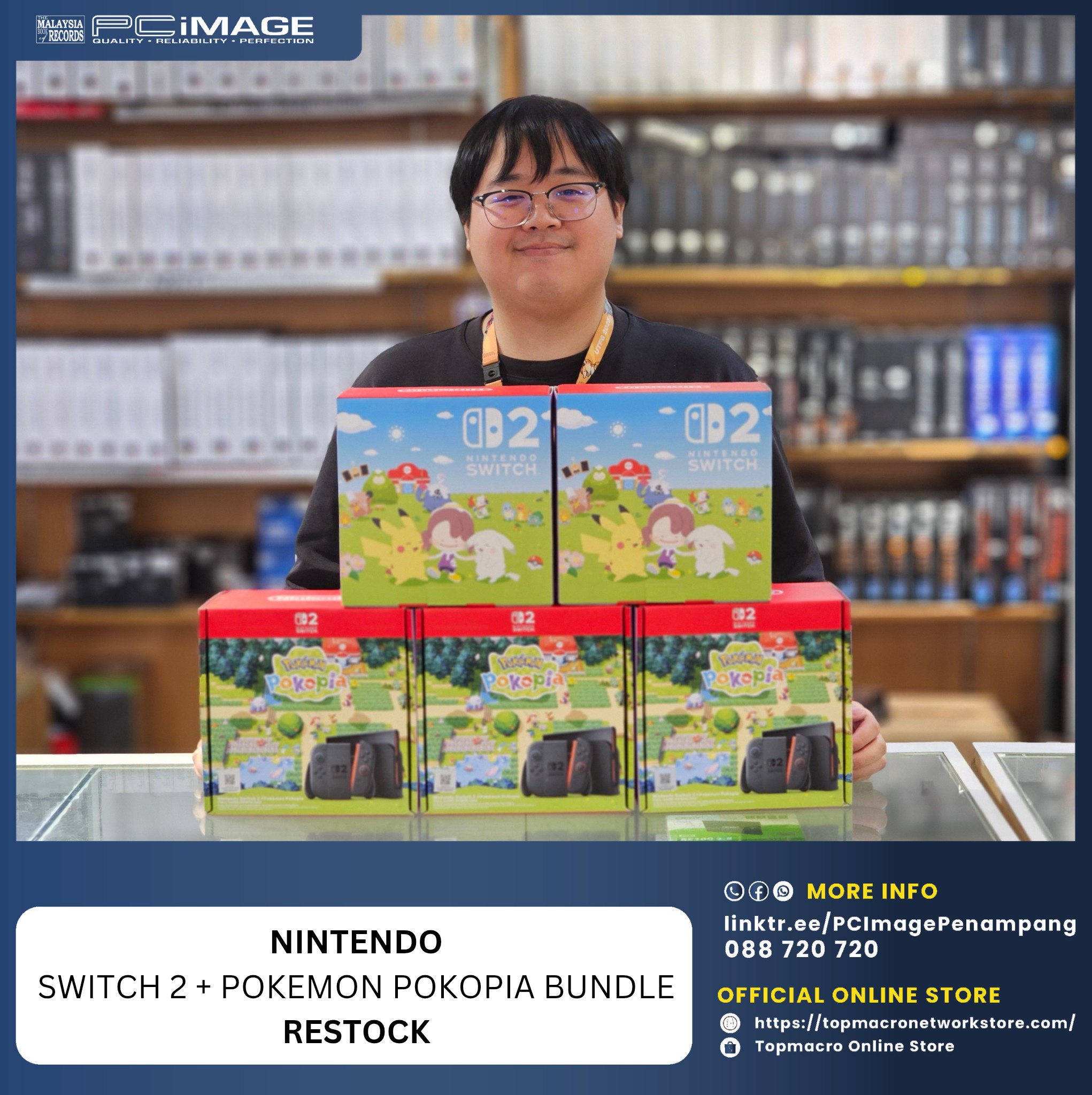 Nintendo Switch 2 Pokémon Pokopia bundle restock at PC Image Penampang