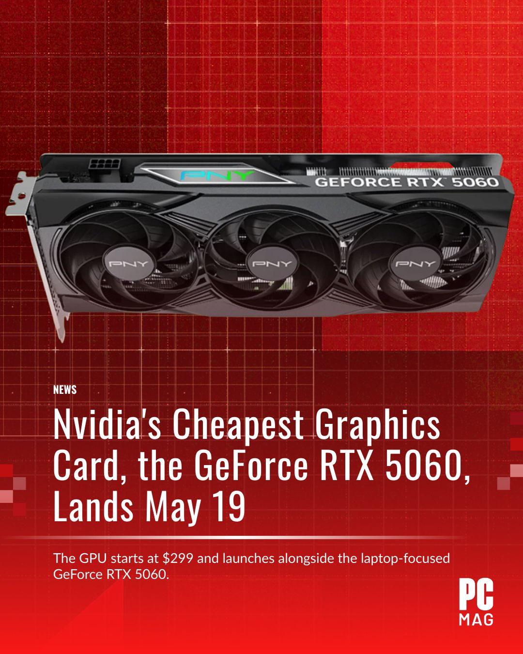 PCMag - After introducing the RTX 5060 last month, Nvidia... | Facebook