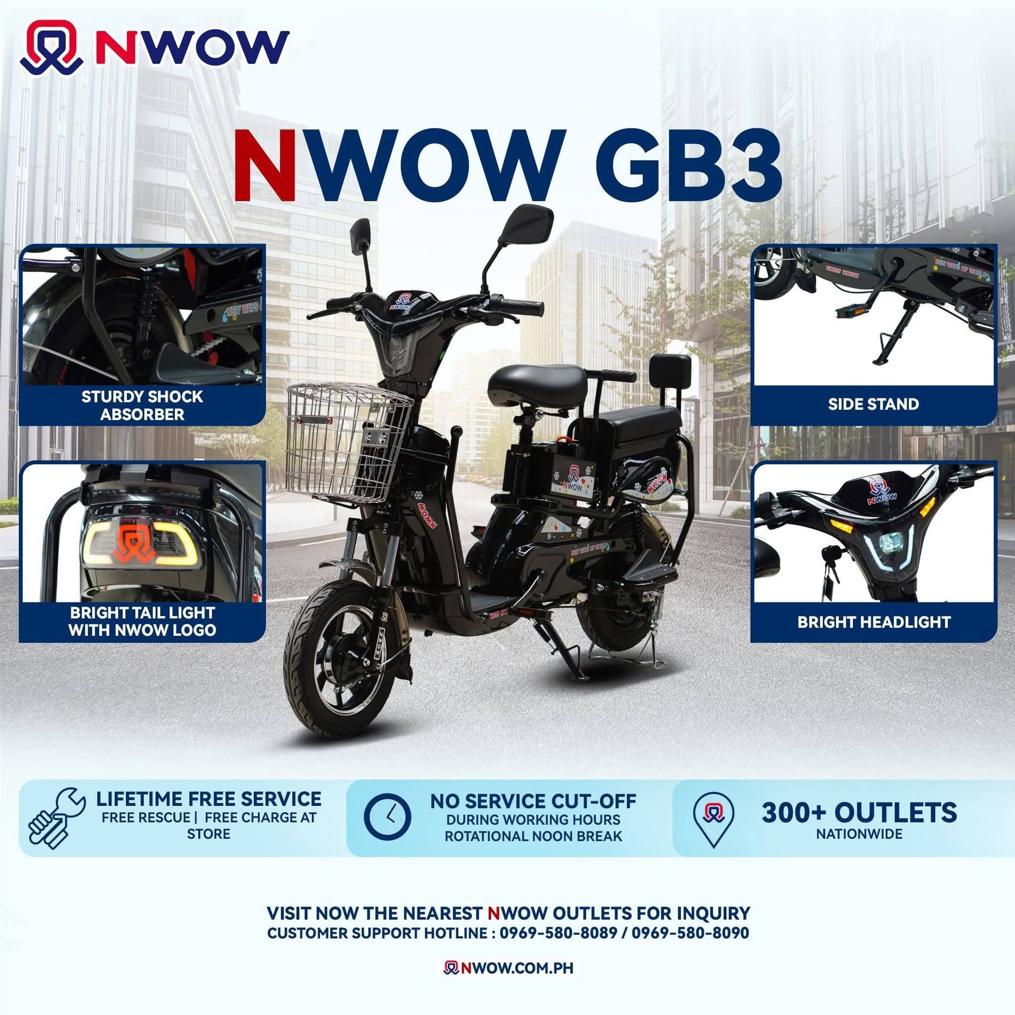 Discover NWOW's 2-wheel electric vehicle models