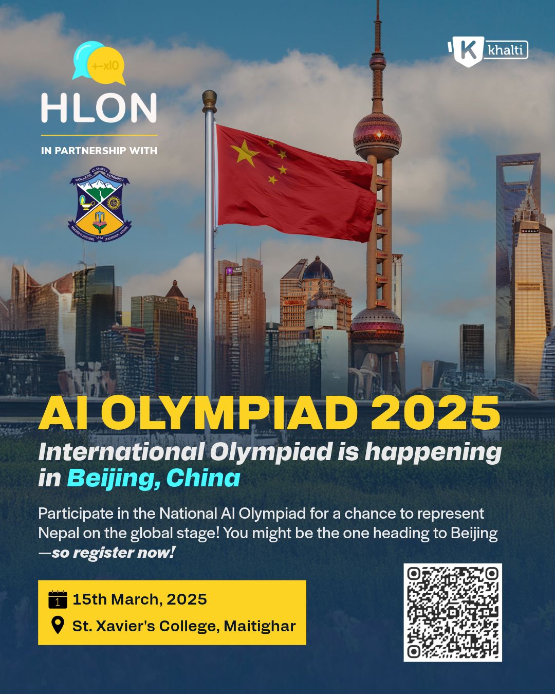 HLON - 🔥 AI Olympiad 2025 – Your Chance to Compete on the Global Stage ...