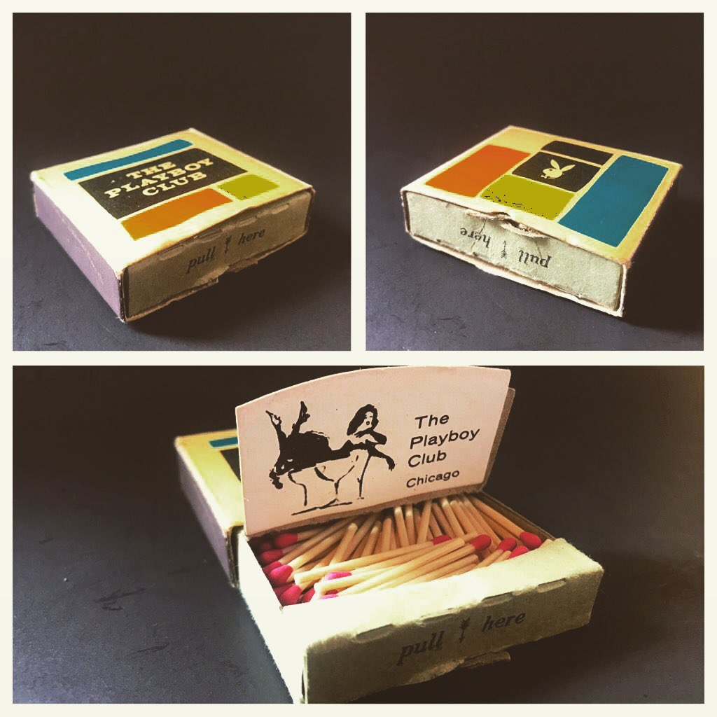 PLBY Museum - Rare Playboy Club Chicago Matchbox. The... | Facebook