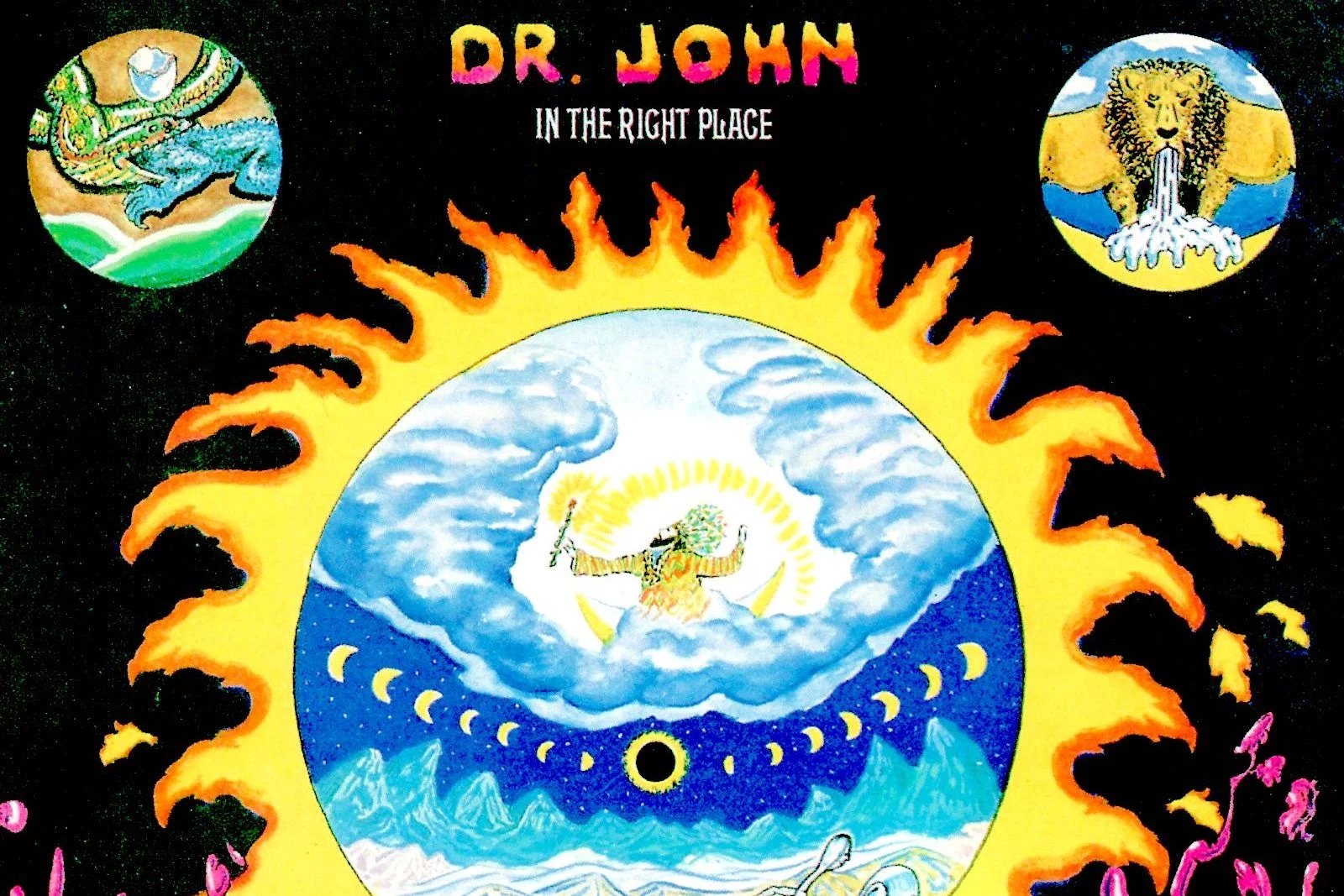 見本盤 ドクター・ジョン DR.JOHN IN THE RIGHT PLACE The Good Doctor's legendary album In The Right Place featured his