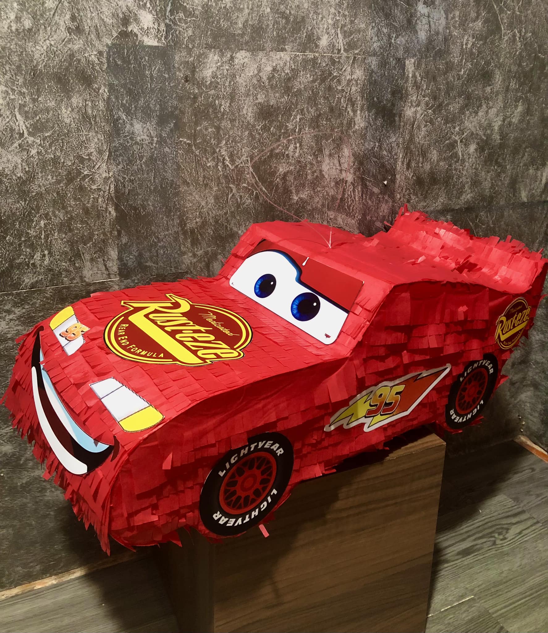 Pinata - Theme Mc Queen Brand Pinata Vietnam Color Red Material Paper ...