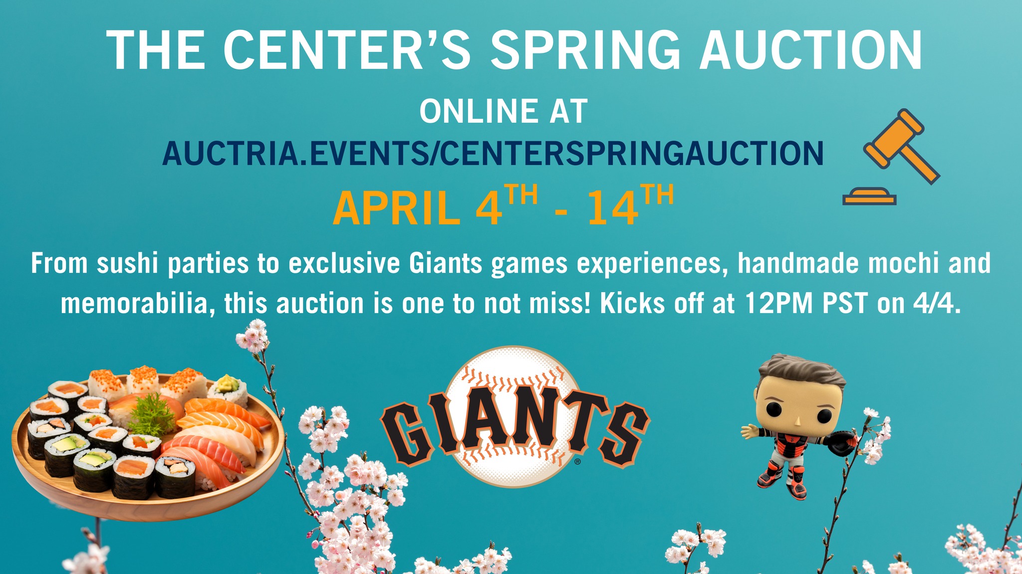 Our Spring Online Auction has officially launched! Time to celebrate ...