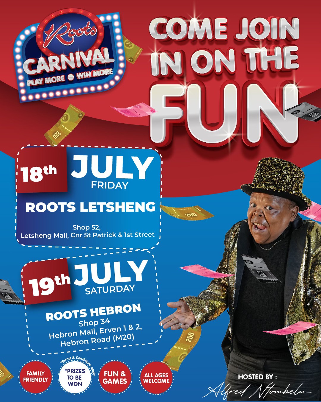 Roots - 🎉 Roots Carnival is Here! 🎉 Play More • Win More • Have More ...