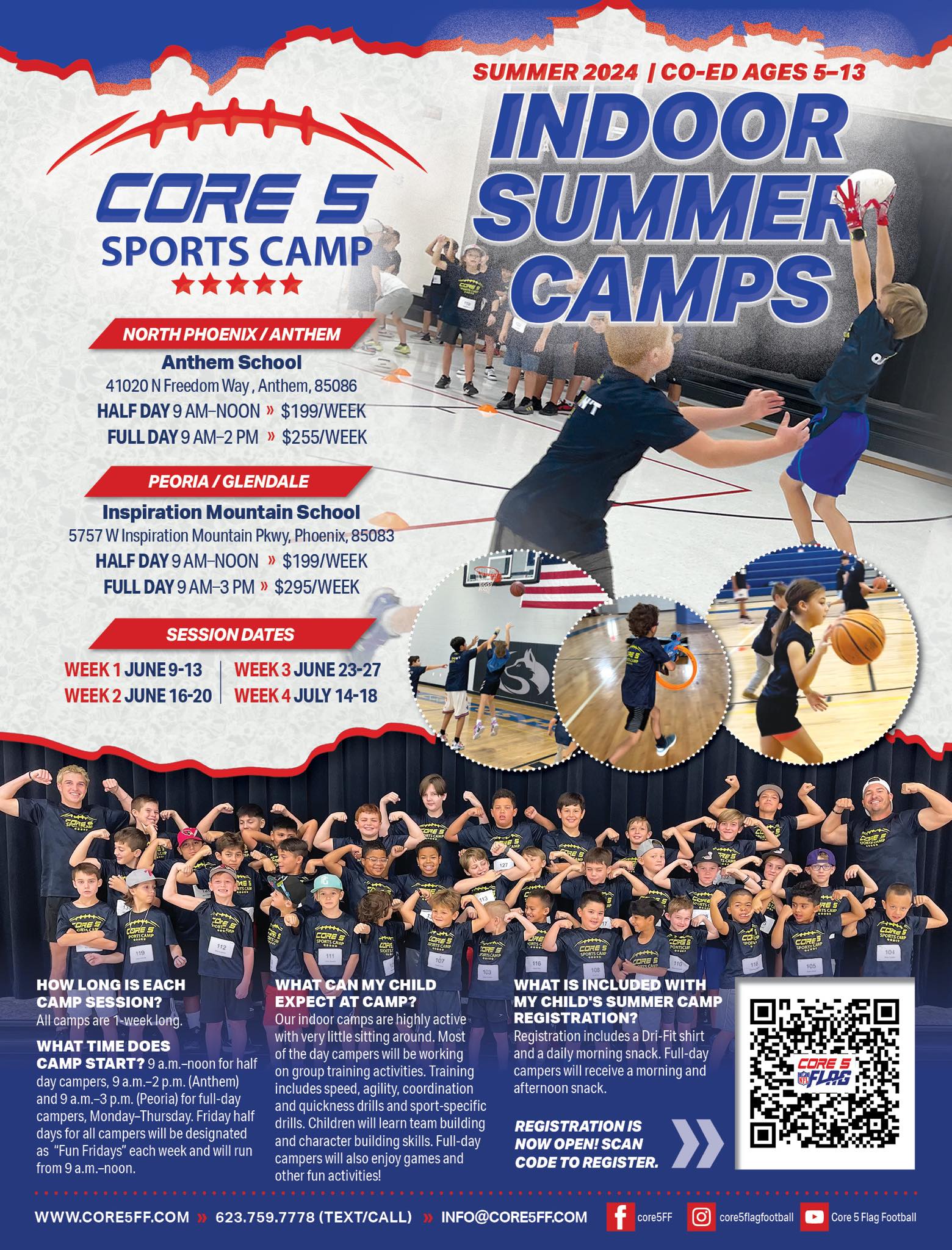 Core 5 Sports Camp