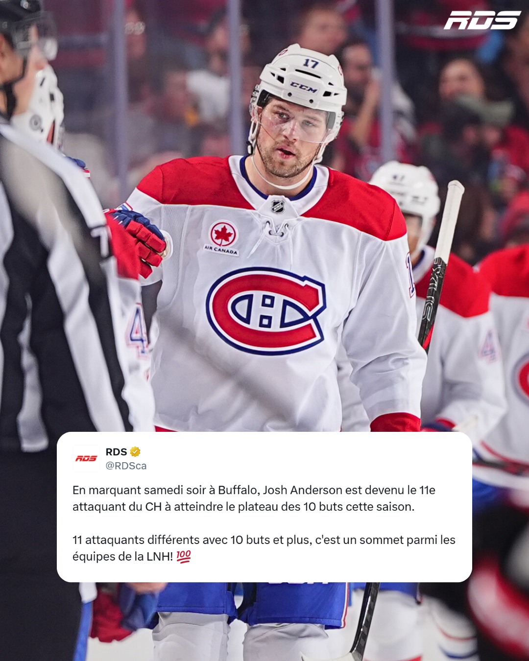 RDS - La profondeur du CH cette saison = 🔥 Pourriez-vous... | Facebook