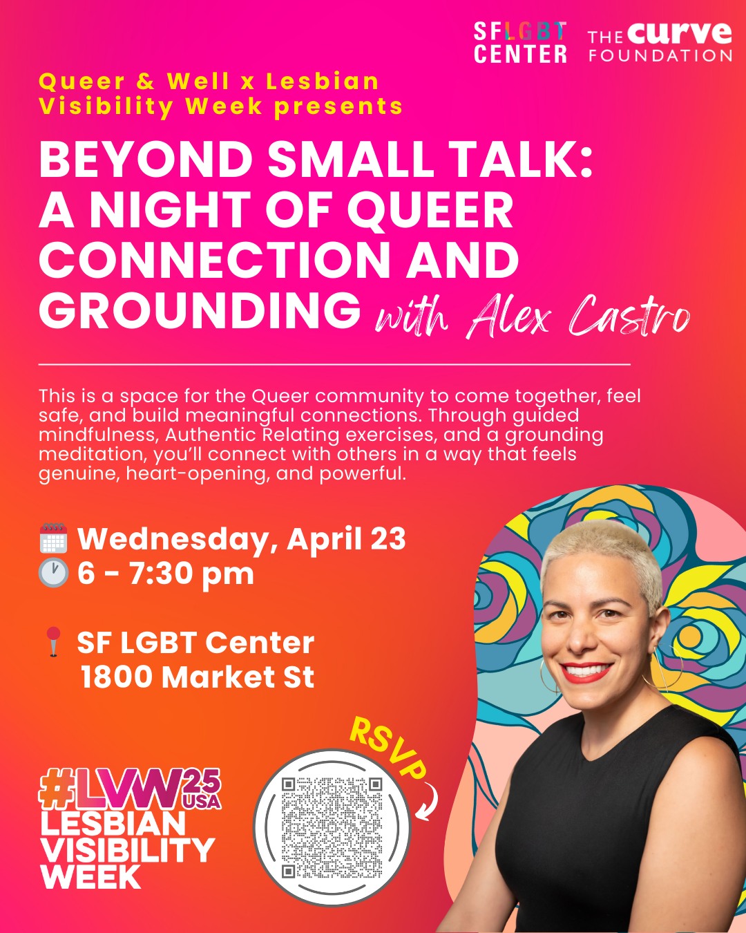 SF - Save the Date We’ve got a special Queer and Well offering in ...
