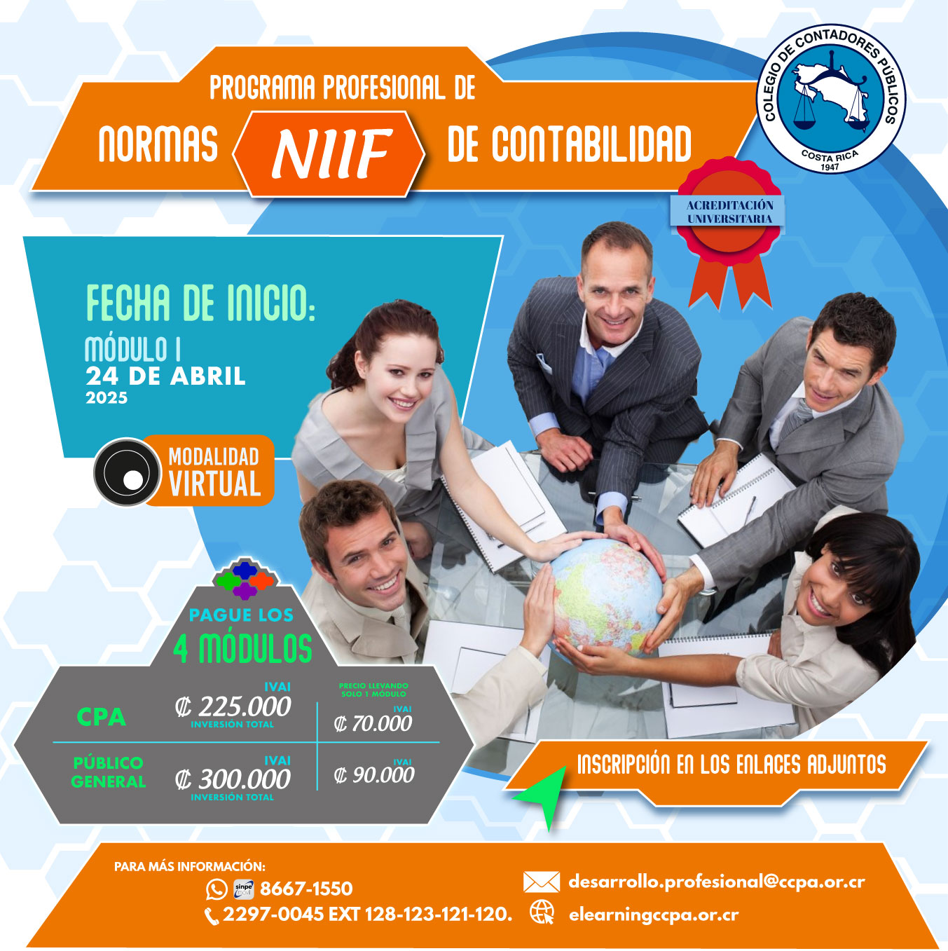 Colegio de Contadores Públicos de Costa Rica - 📢 Matricule nuestro ...