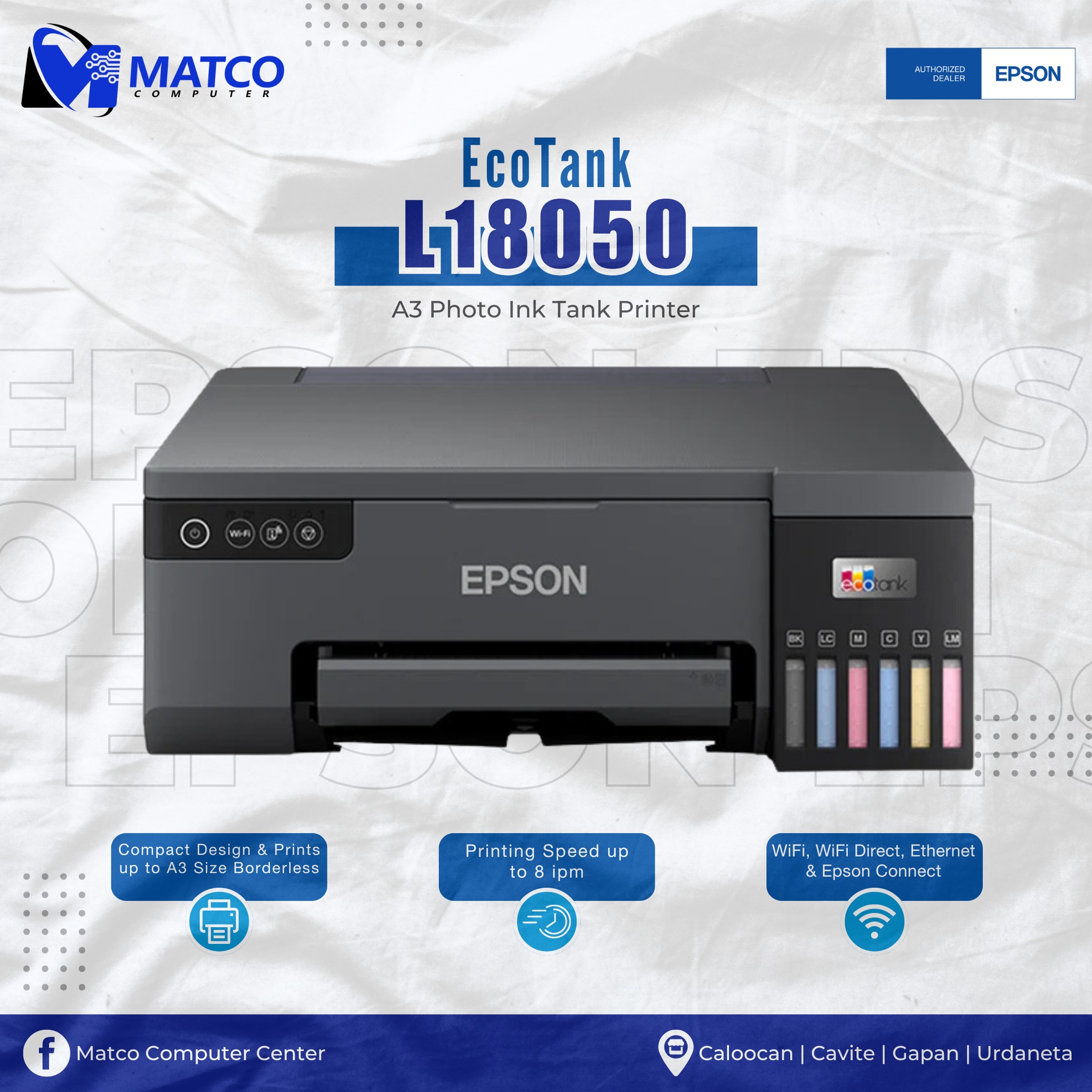 Matco - Print stunning A3 borderless photos with the Epson EcoTank ...