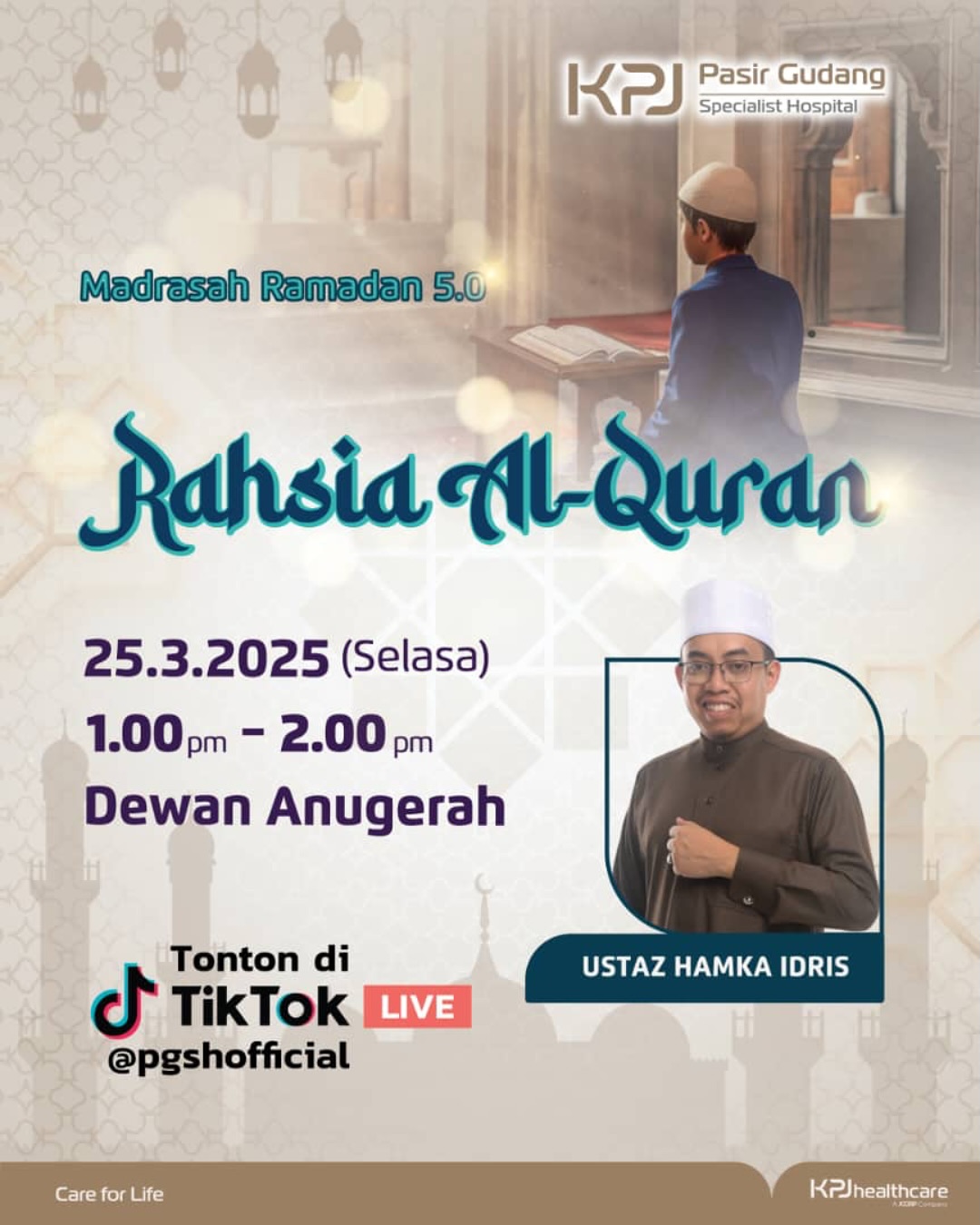 KPJ Pasir Gudang Specialist Hospital - Madrasah Ramadan kembali lagi ...