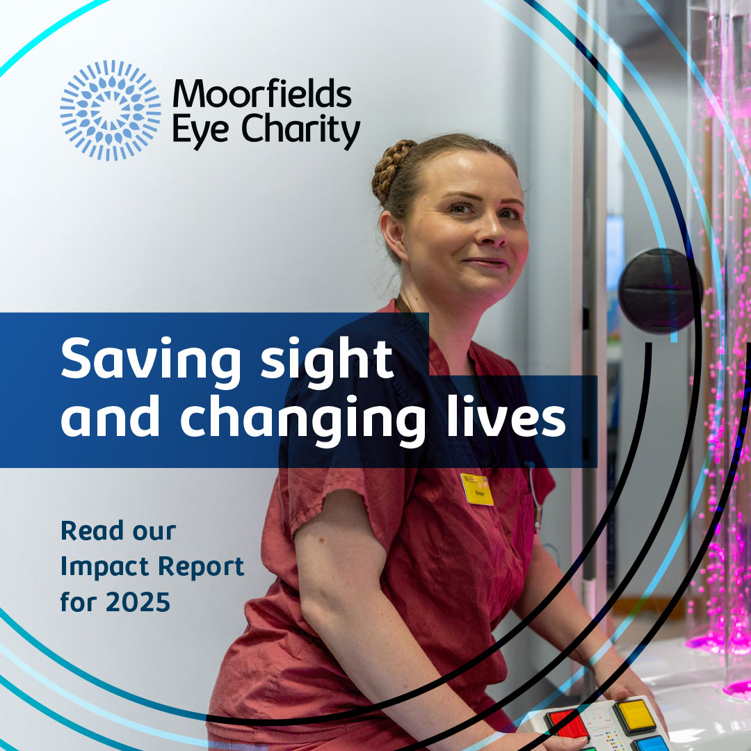 Moorfields Eye Charity added a... - Moorfields Eye Charity