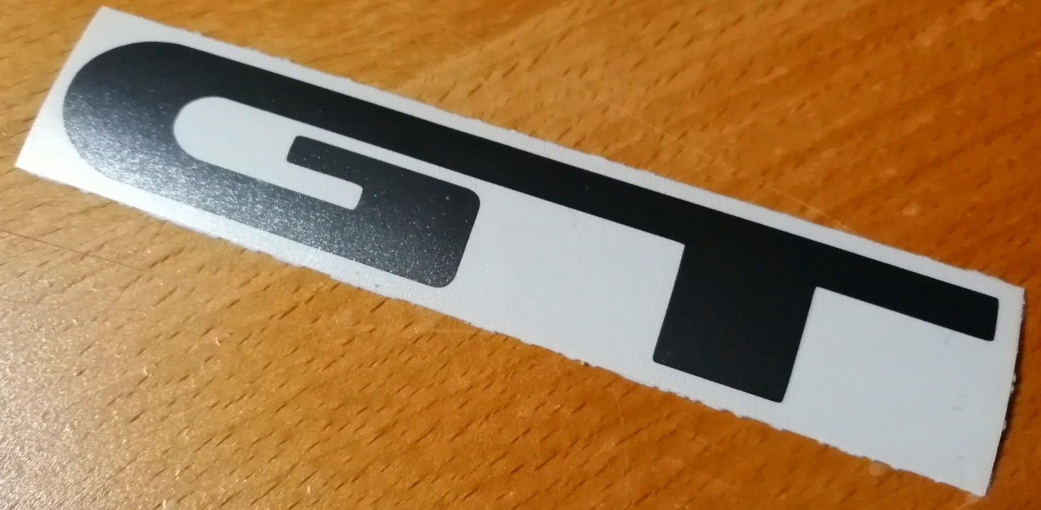 Veist - ⭐️GT decal for Toyota Starlet rear Glow badge, on...