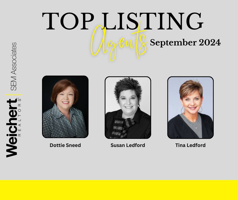 Weichert - Congratulations to our Top Listing Agents for September 2024 ...