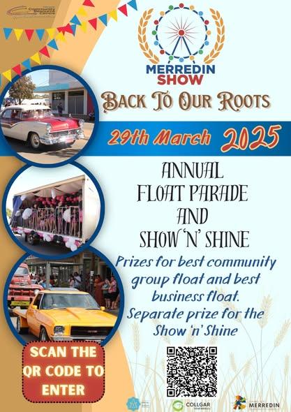 Merredin Show - Get excited the Merredin show Float Parade... | Facebook