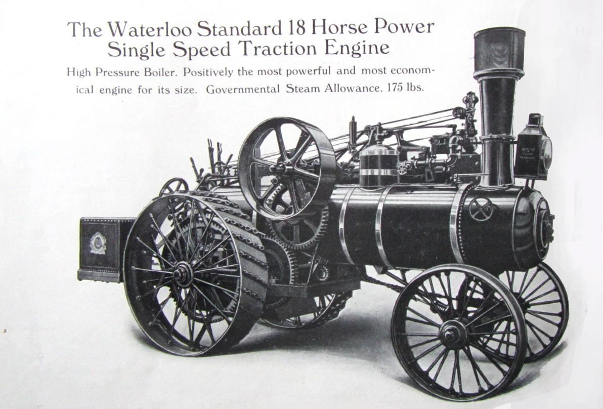 Industrial yellow 4430 on display at Waterloo anniversary