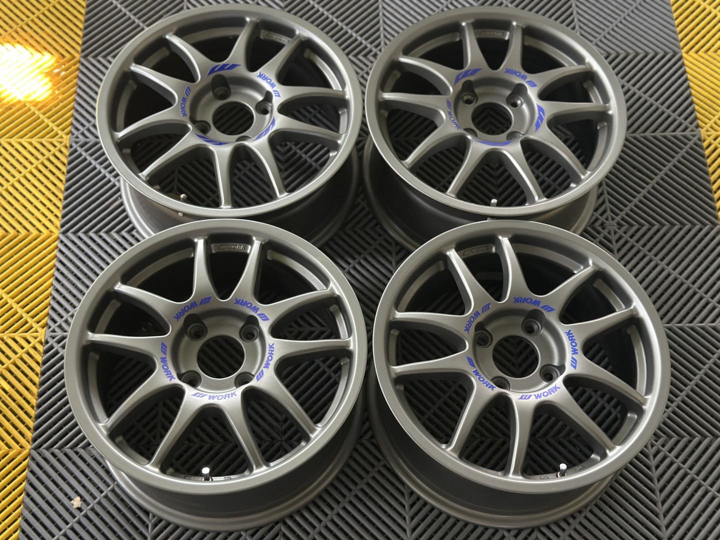 WORK Emotion CR Kai🏁 Made in Japan 16x7 et44 4x114 Fresh set