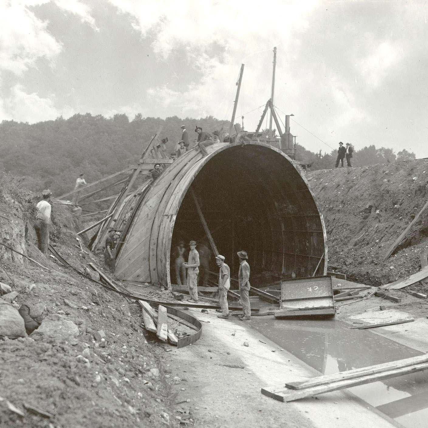 NYC - Out of the Archives: Most of the Catskill Aqueduct was built ...