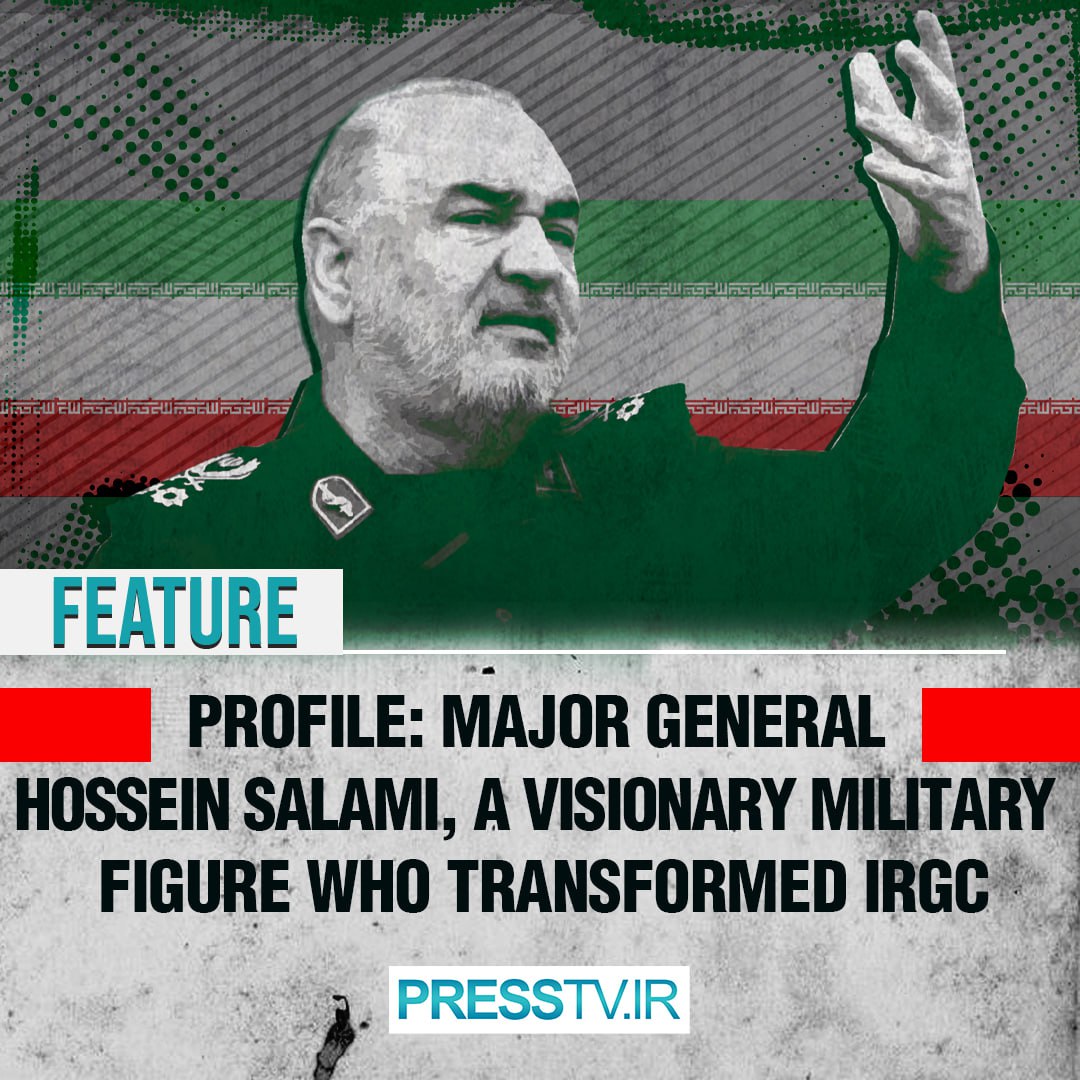 Press - ️ Profile: Major General Hossein Sala-mi, a visionary military ...