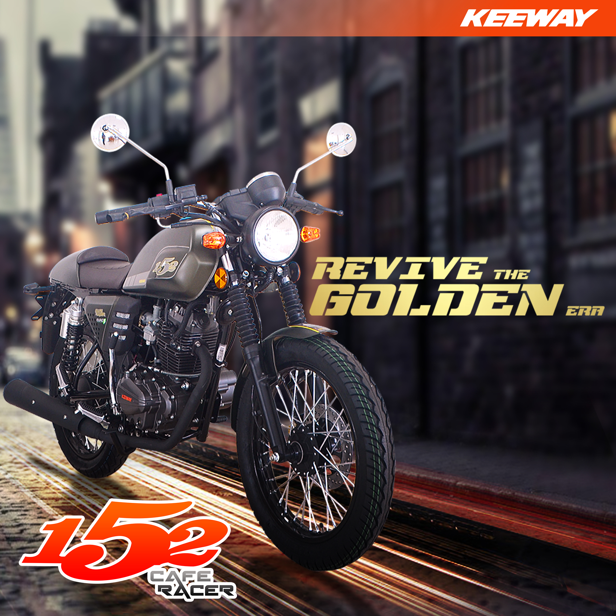 Keeway - Turn your dream motorcycle into reality with the Keeway Cafe ...